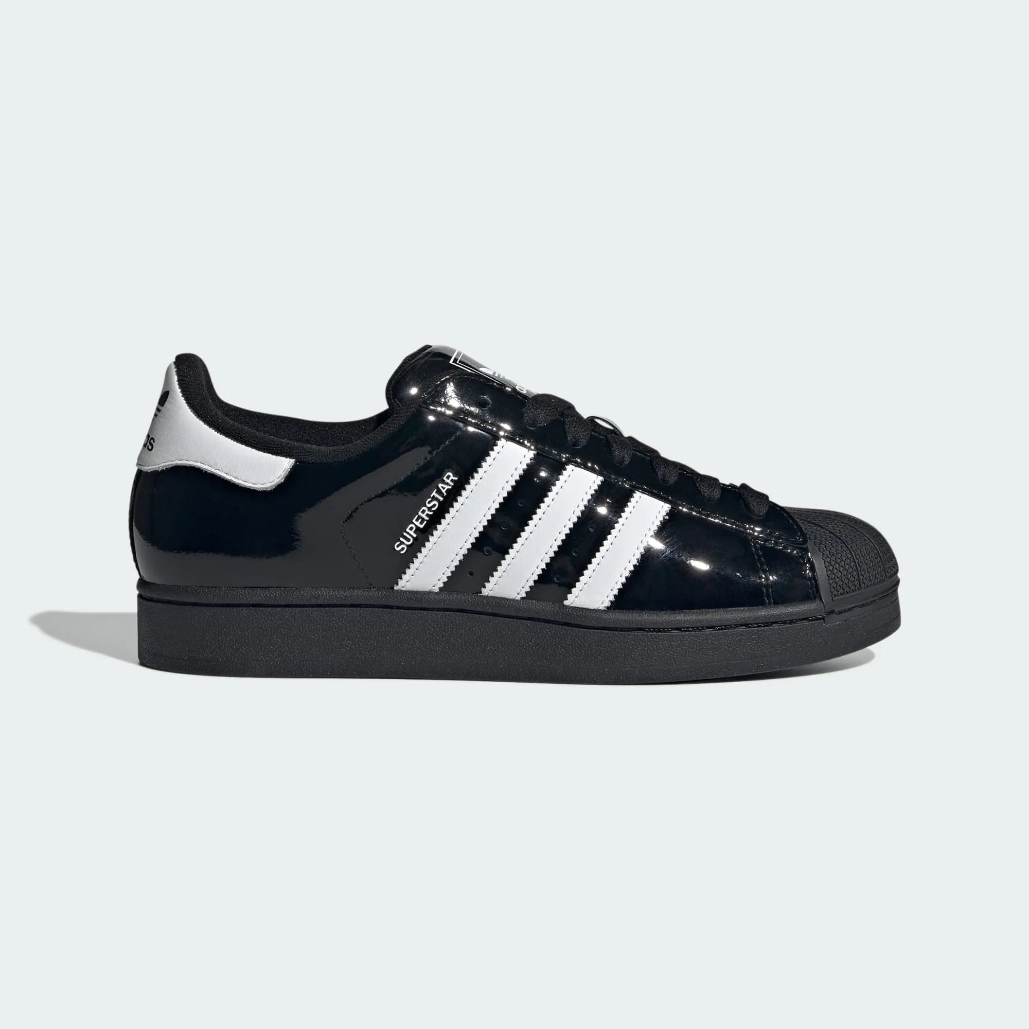 adidas Originals Superstar II Core Black/White Men's Shoes, Size: 13