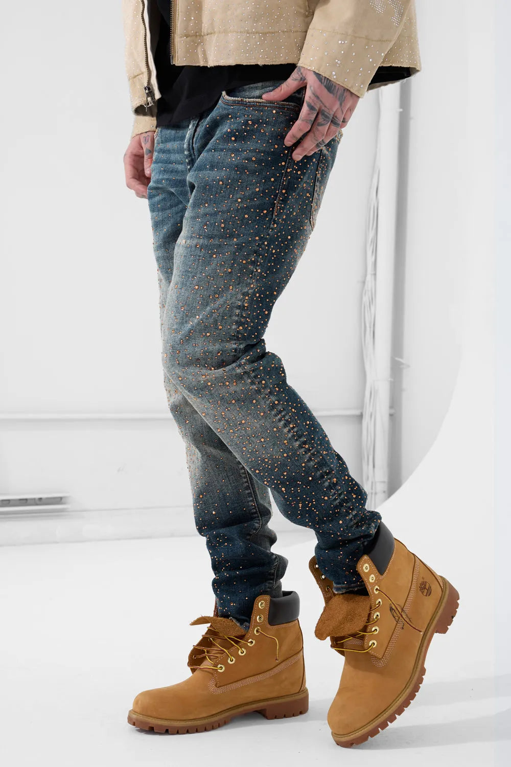 Men's Skinny Ultralight Beam Denim Pant