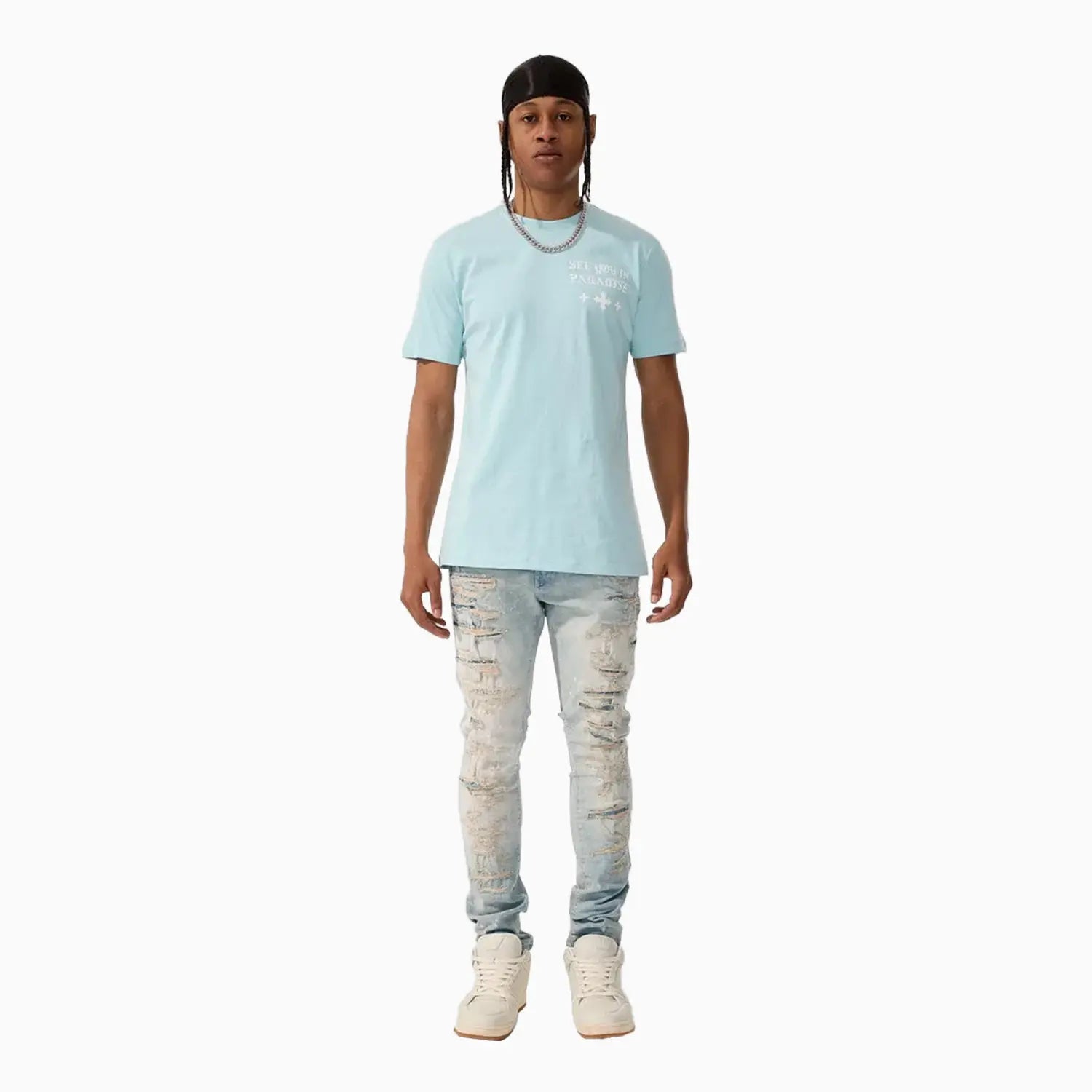 Men's Syip Printed T-Shirt Jordan Craig - Tops and Bottoms USA