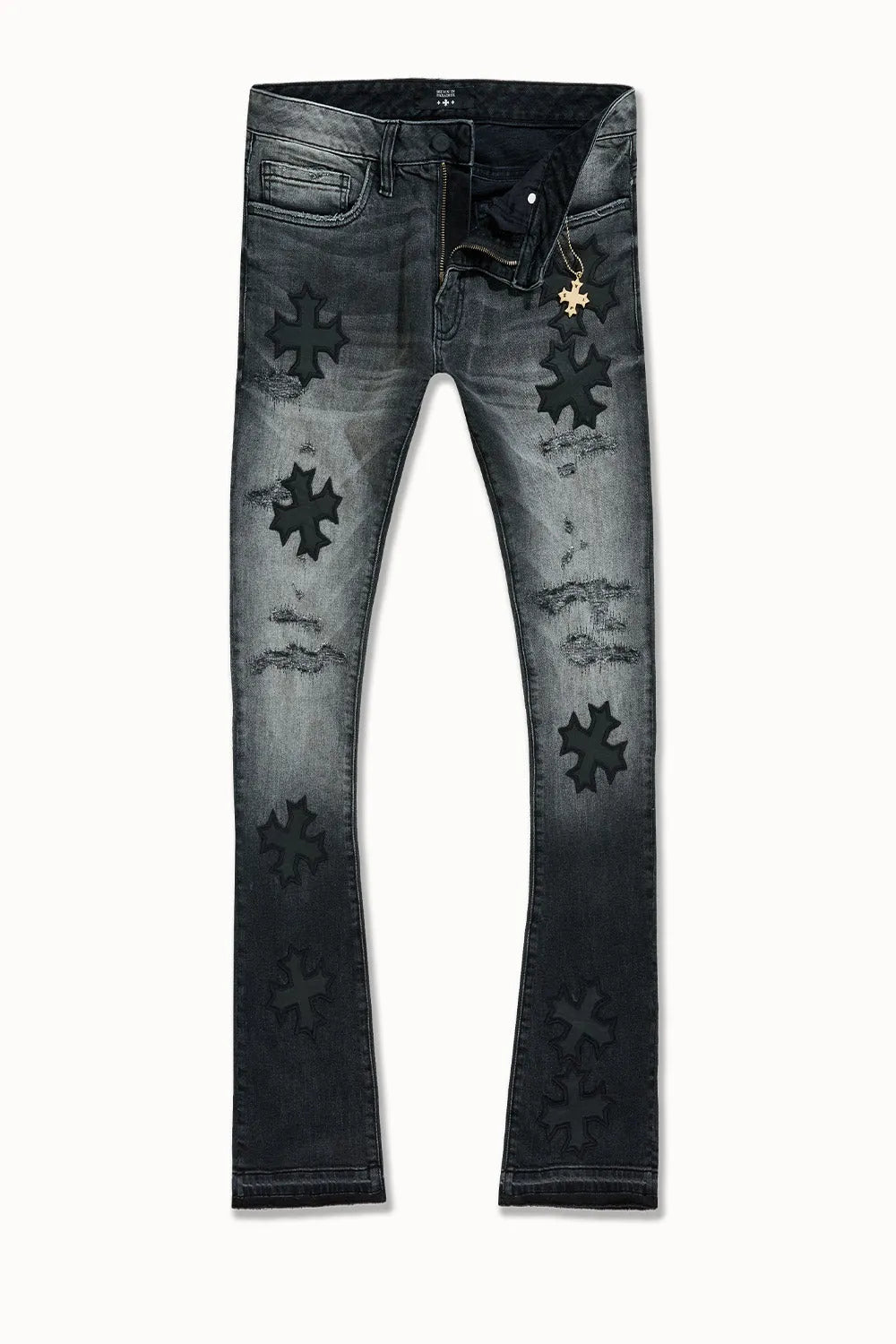 Men's Super Skinny Stacked Eden Denim Pant