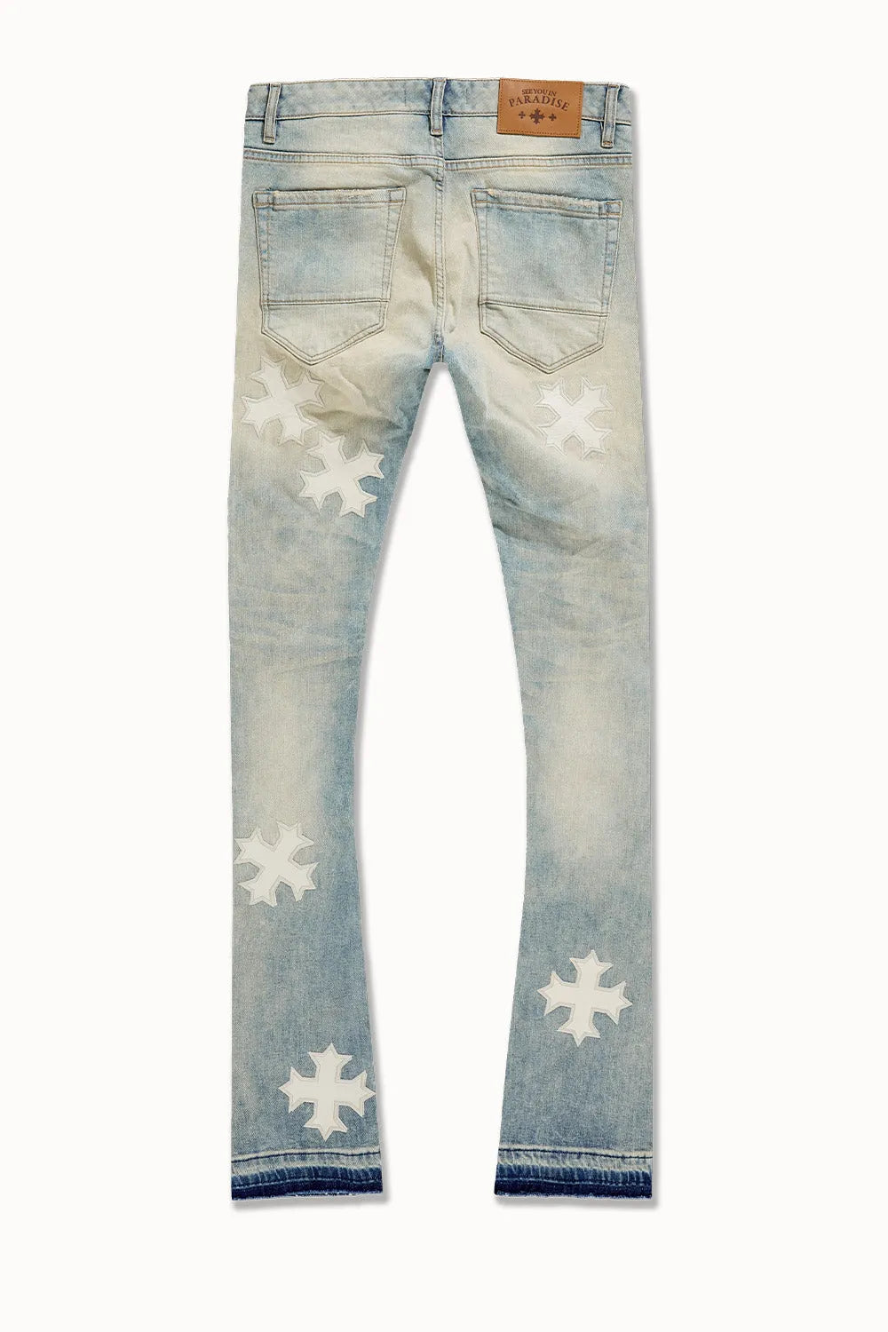 Men's Super Skinny Stacked Eden Denim Pant