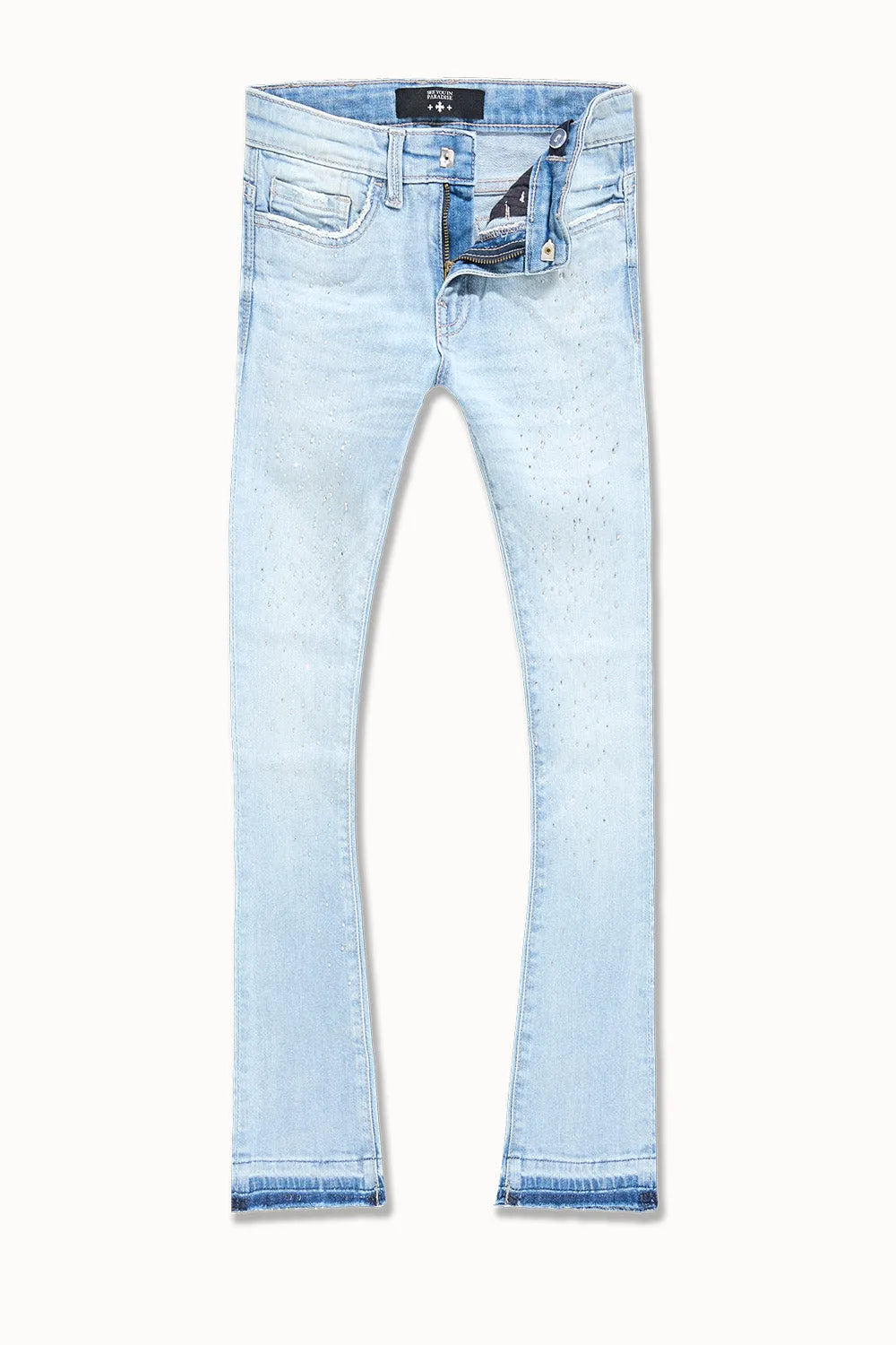 Men's Super Skinny Stacked Starry Night Denim Pant