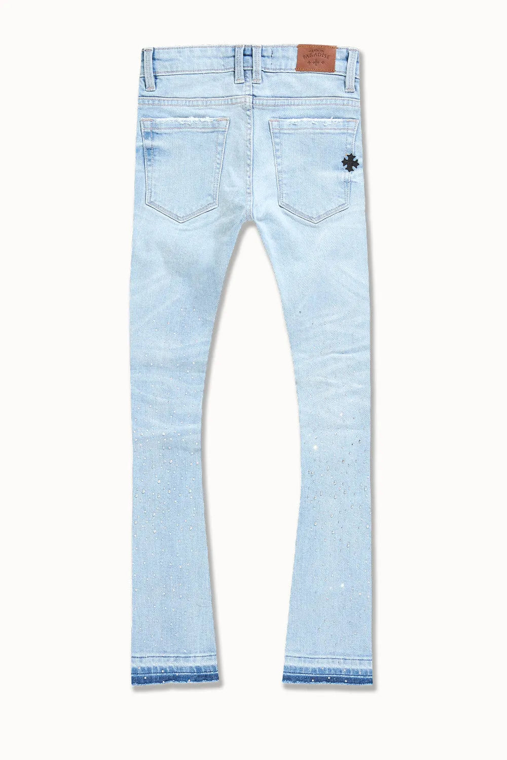 Men's Super Skinny Stacked Starry Night Denim Pant
