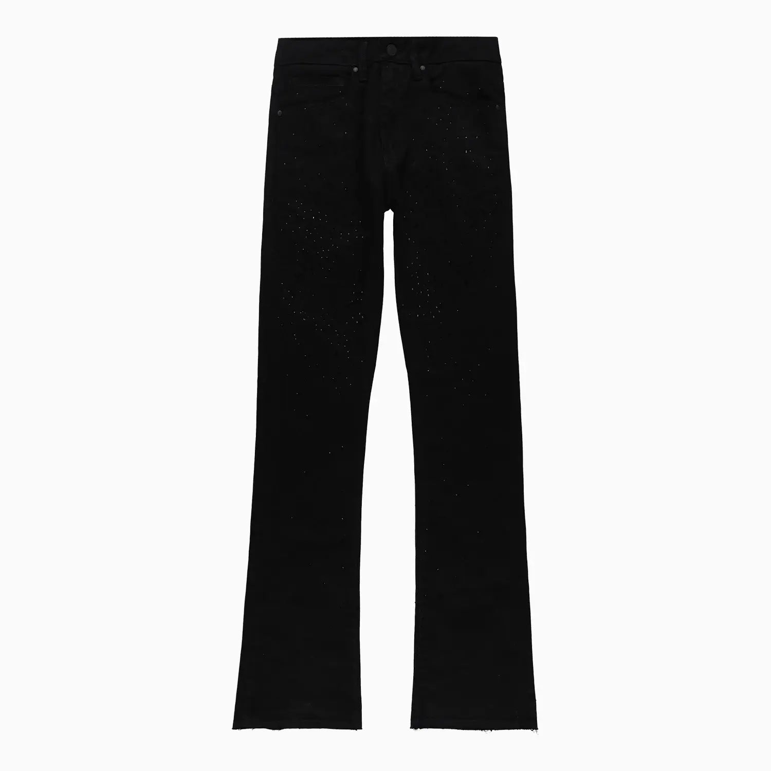 Men's Rhinestones Stacked Jean Pant Jordan Craig - Tops and Bottoms USA