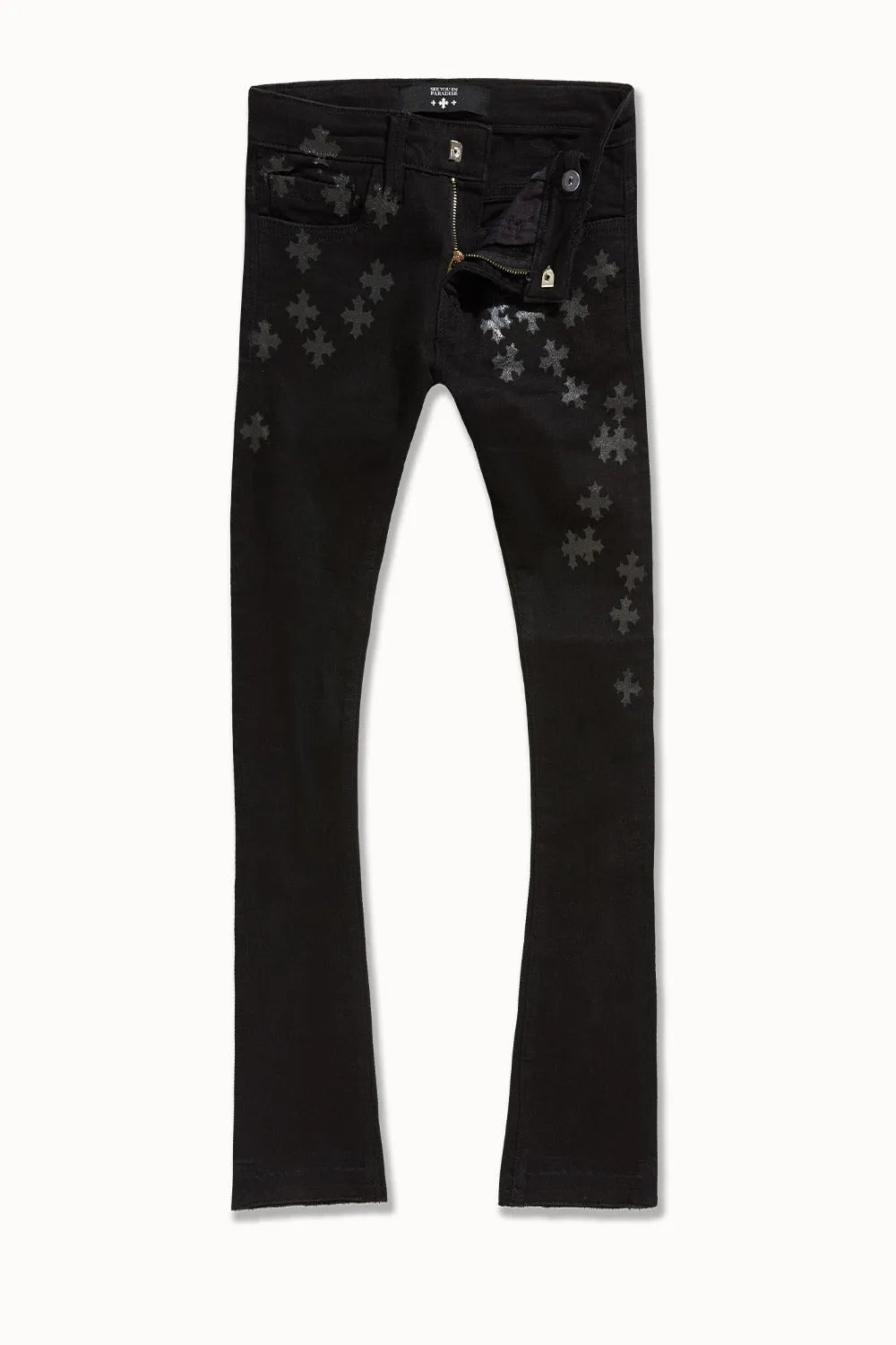 Kid's Super Skinny Stacked Forbidden Fruit Denim Pant