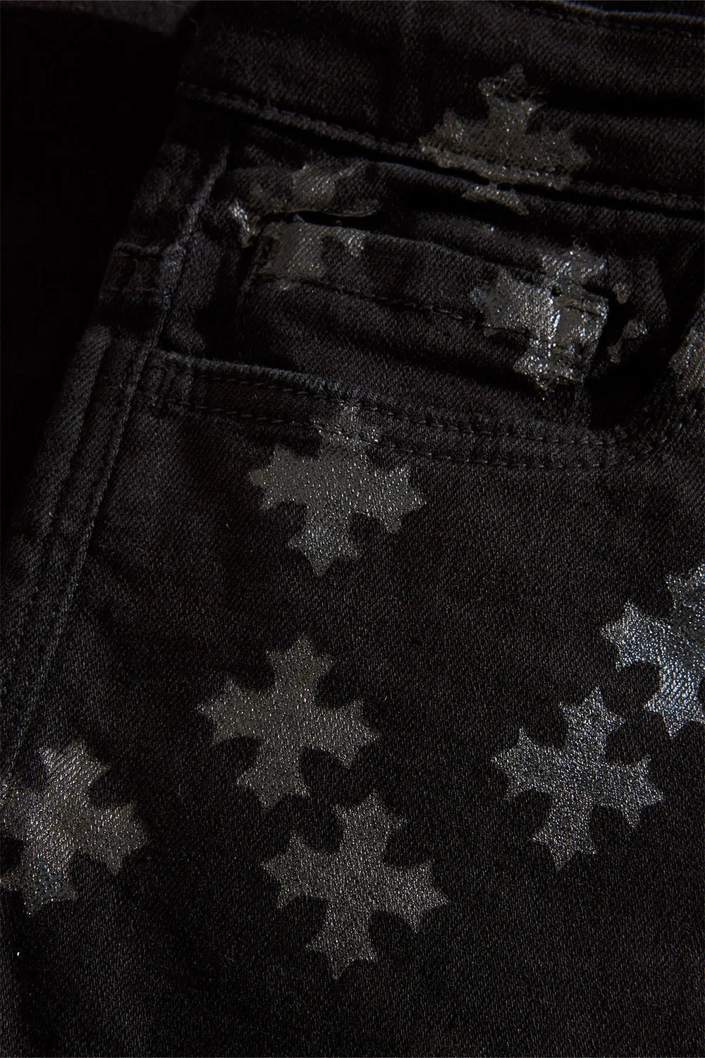 Kid's Super Skinny Stacked Forbidden Fruit Denim Pant