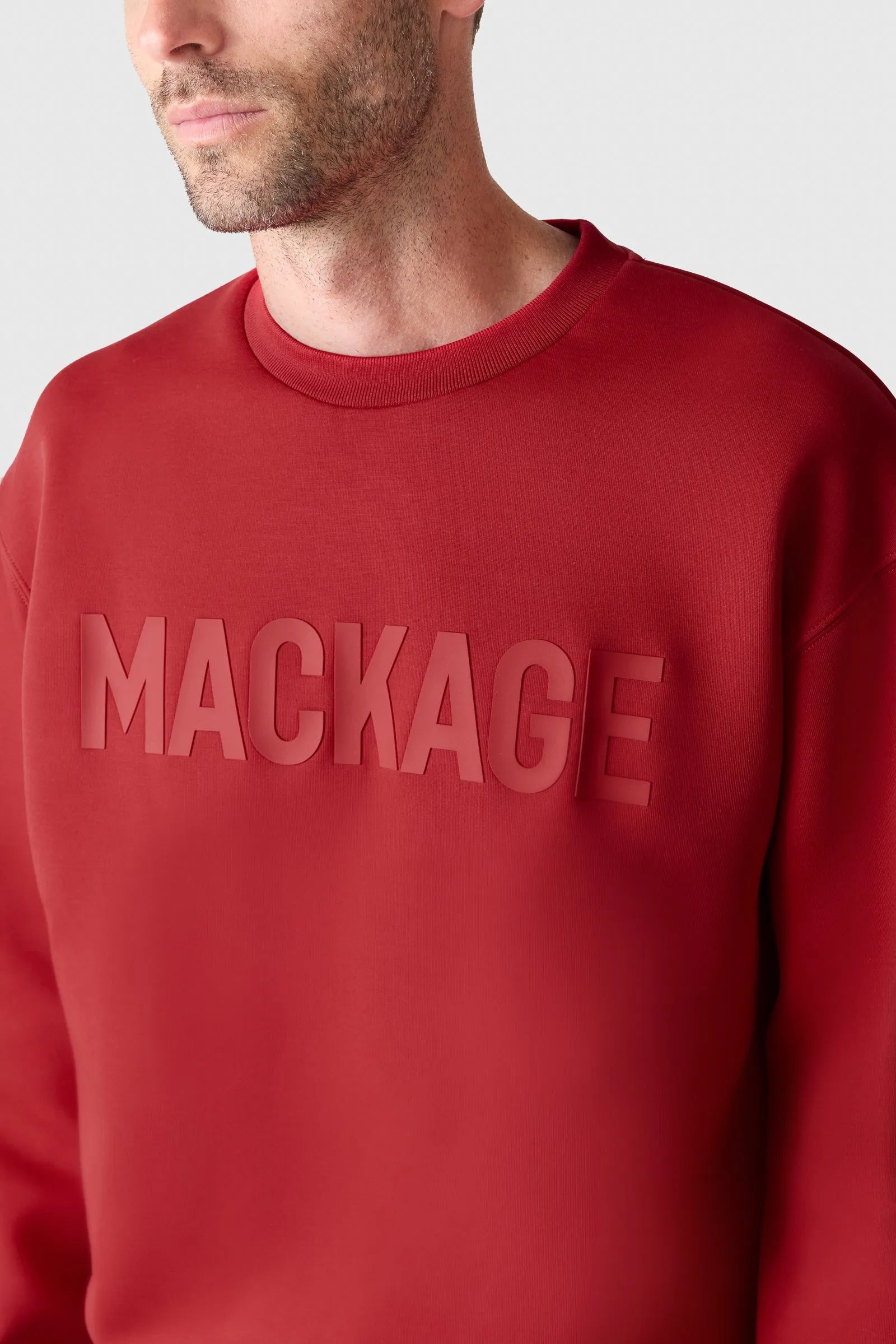 Men's JULIUS Double-Face Jersey Logo Sweatshirt