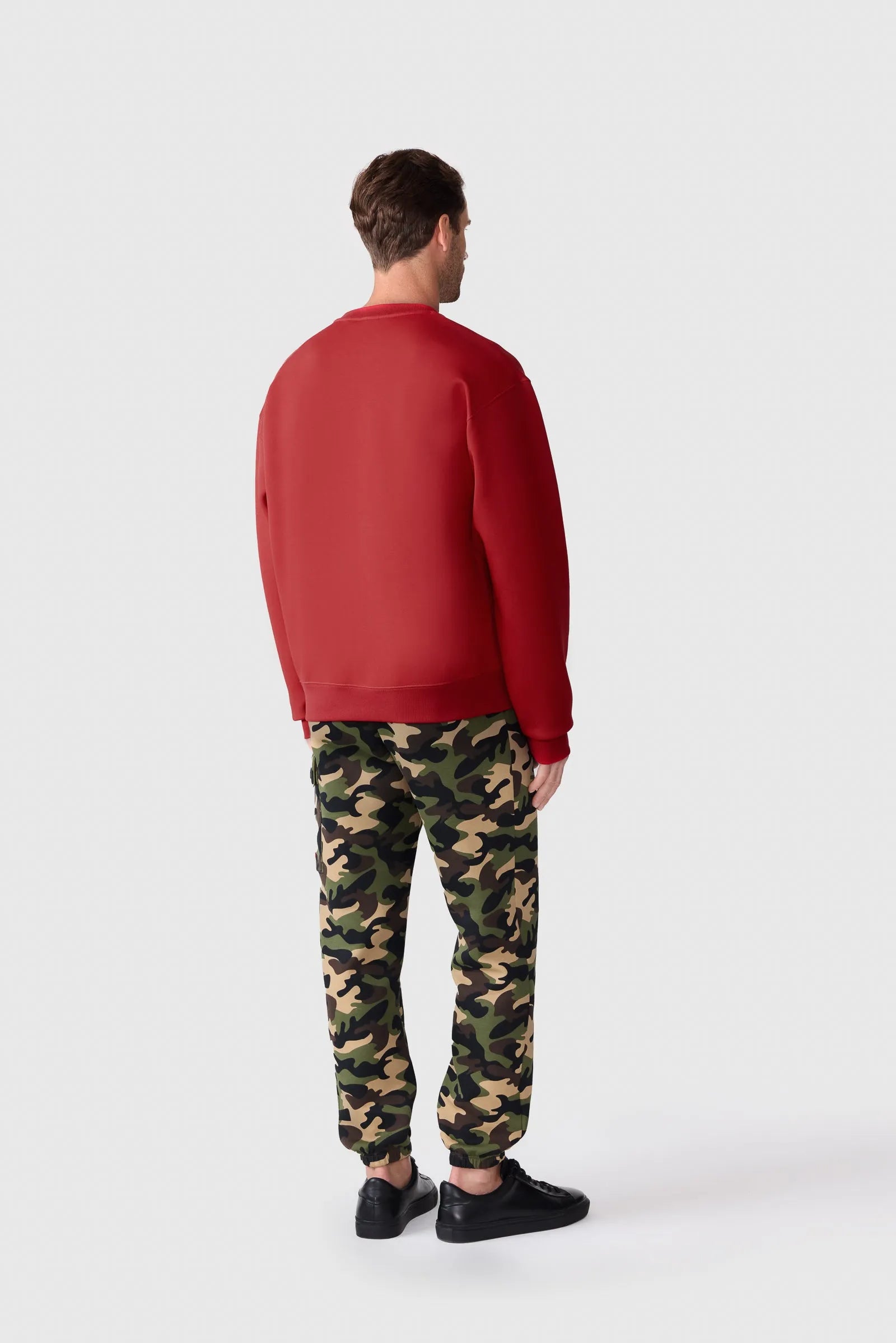 Men's JULIUS Double-Face Jersey Logo Sweatshirt