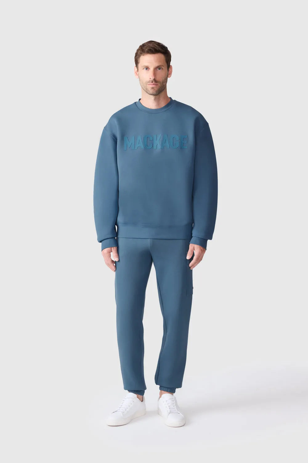 Men's JULIUS Double-Face Jersey Logo Sweatshirt