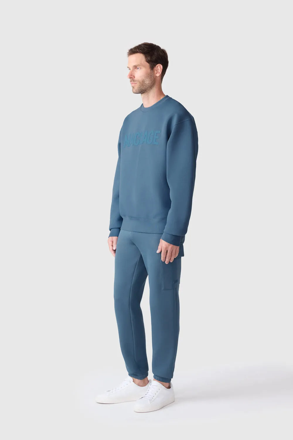 Men's JULIUS Double-Face Jersey Logo Sweatshirt