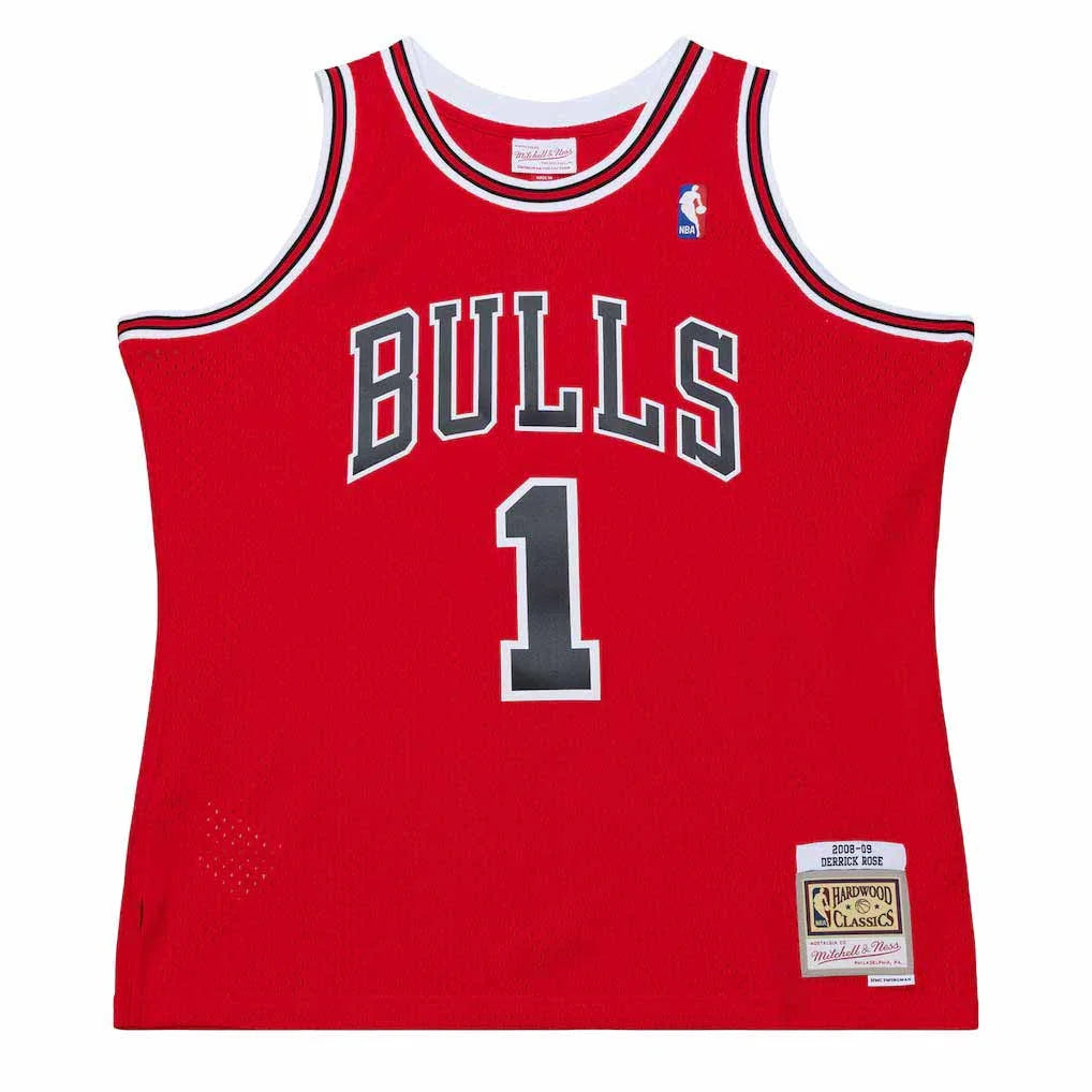 Swingman Derrick Rose NBA Chicago Bulls 2008 Jersey