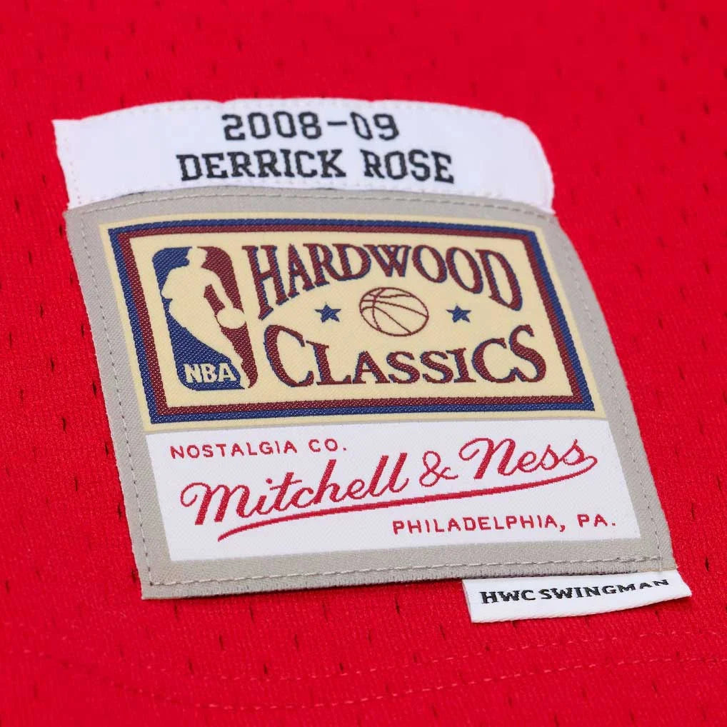 Swingman Derrick Rose NBA Chicago Bulls 2008 Jersey
