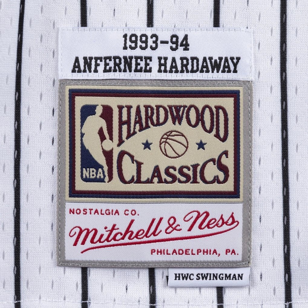Swingman Penny Hardaway Orlando Magic NBA 1993-94 White Jersey Mitchell & Ness - Tops and Bottoms USA