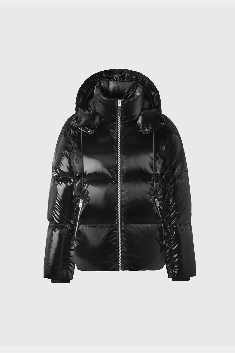 Men's KENT-GLO High-Gloss Hooded Down Jacket