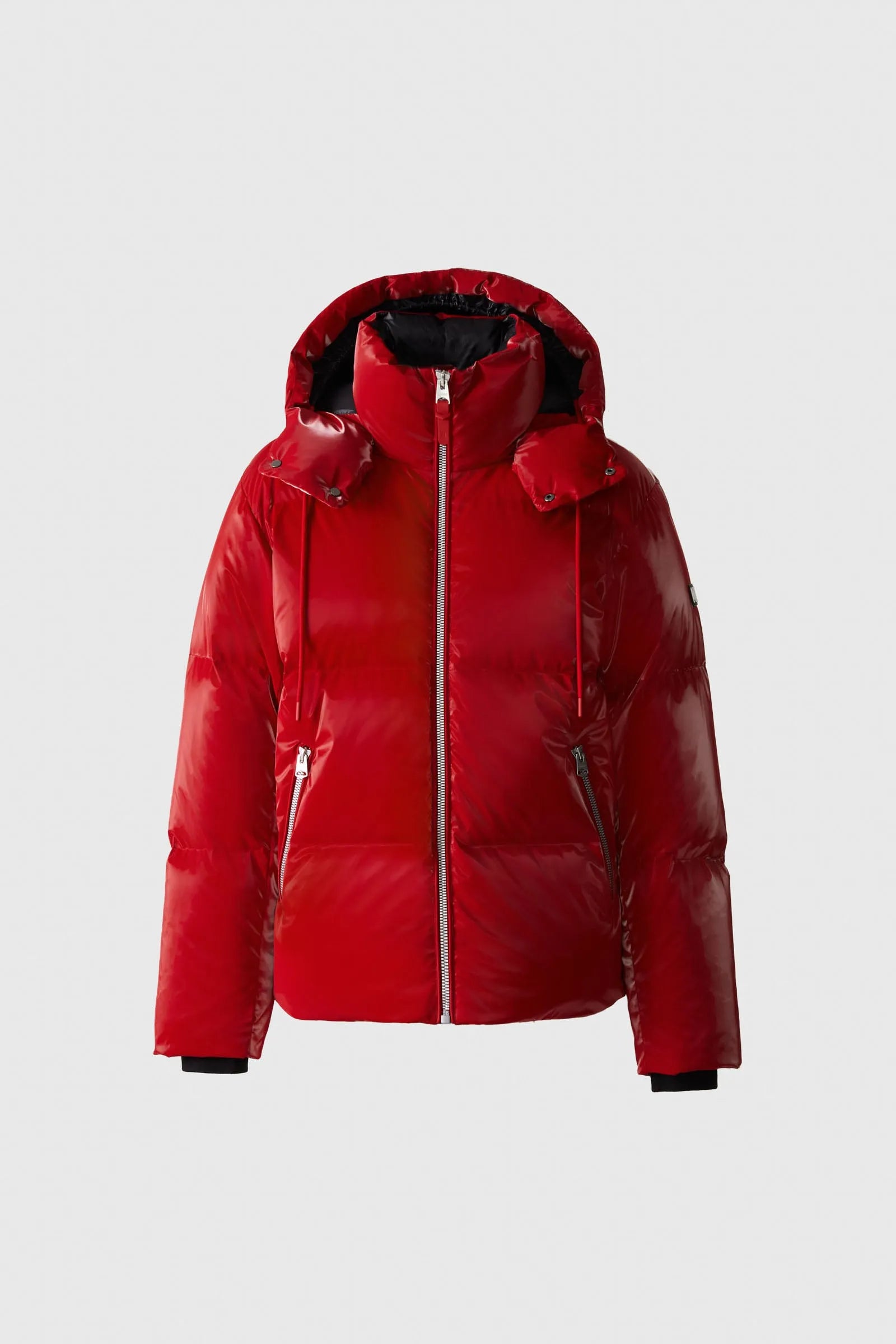 Men's KENT-GLO High-Gloss Hooded Down Jacket