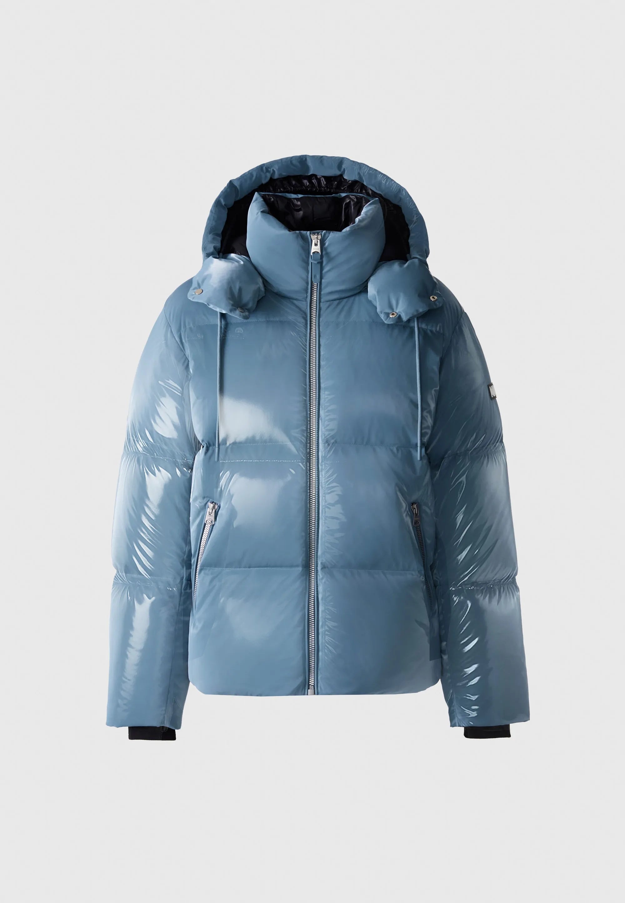 Men's KENT-GLO High-Gloss Hooded Down Jacket