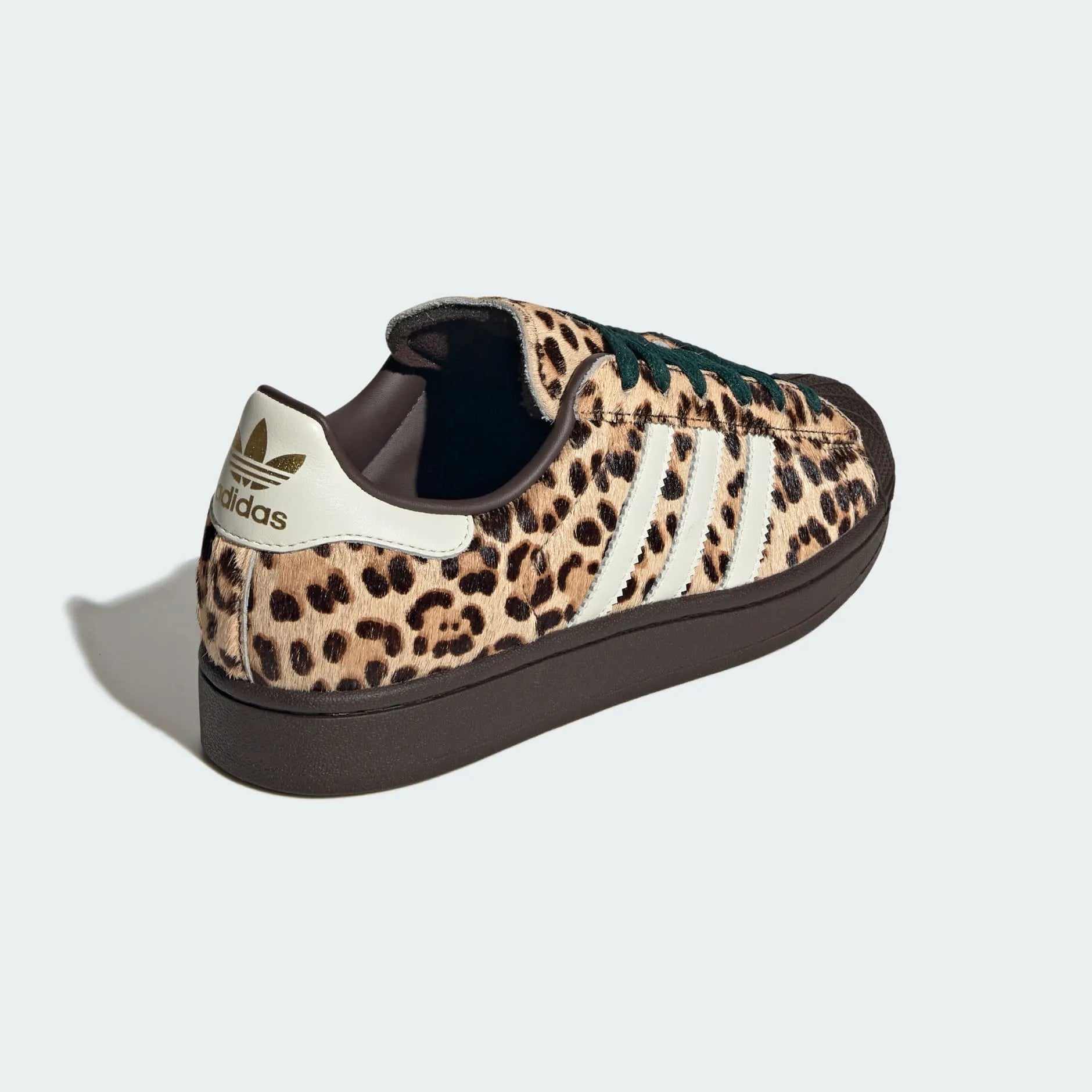 Women's Superstar II "Leopard Dark Brown Ivory"