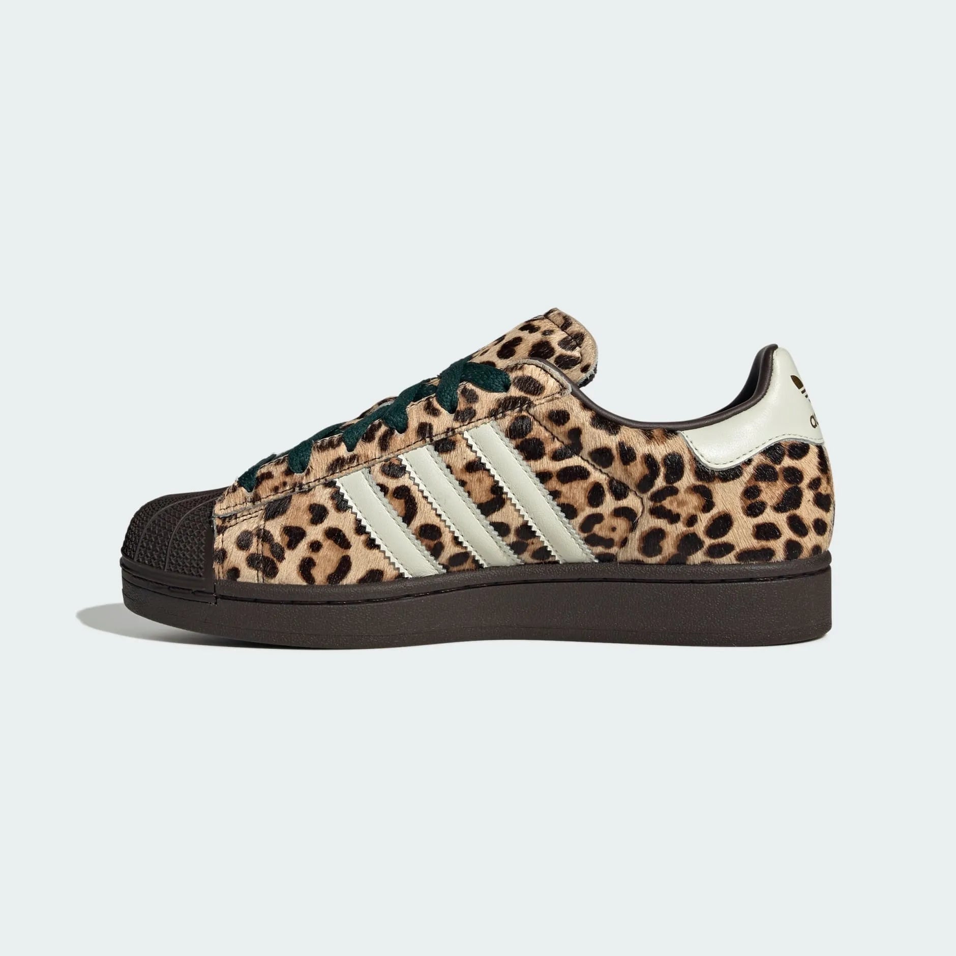 Women's Superstar II "Leopard Dark Brown Ivory"