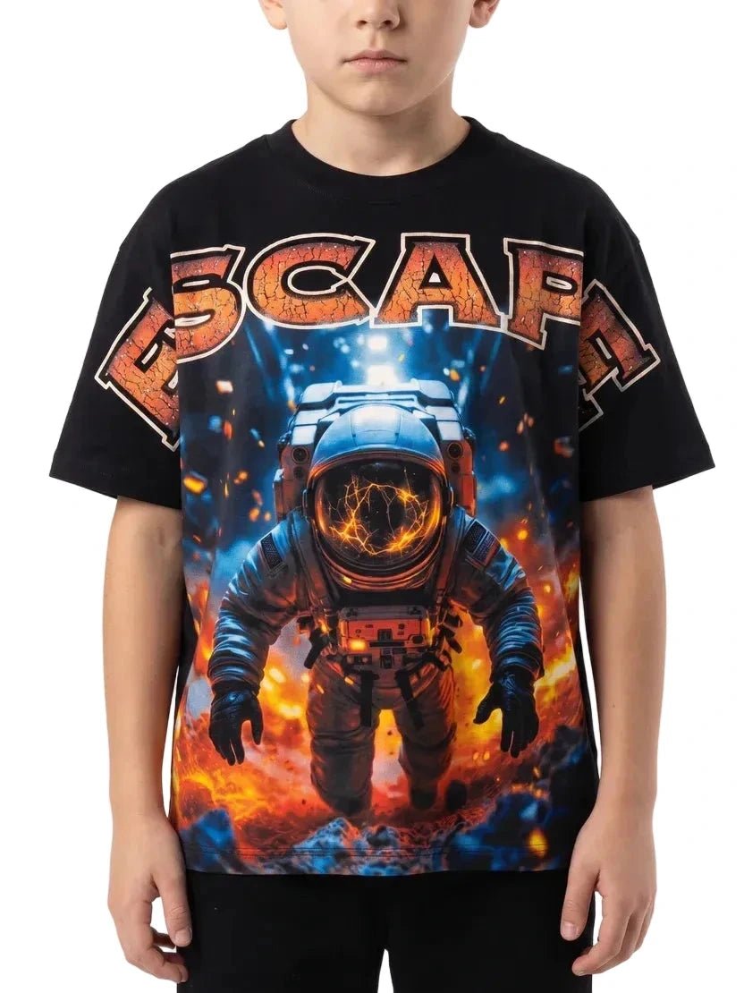 Kid's Escape Graphic T-Shirt Premium Disaster - Tops and Bottoms USA