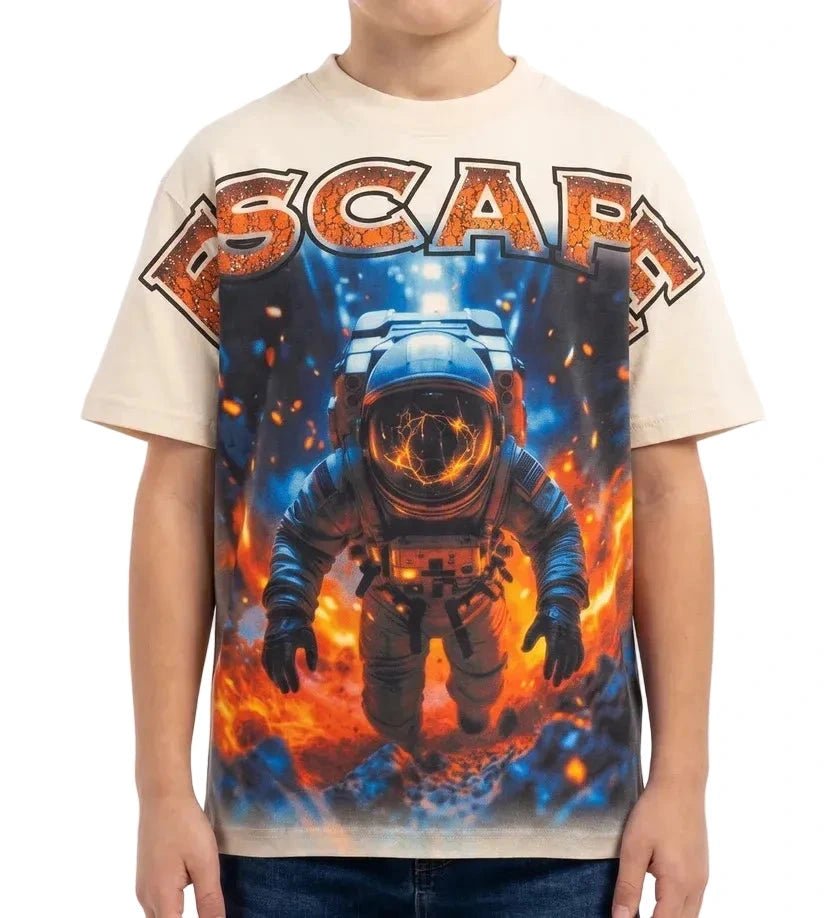 Kid's Escape Graphic T-Shirt Premium Disaster - Tops and Bottoms USA
