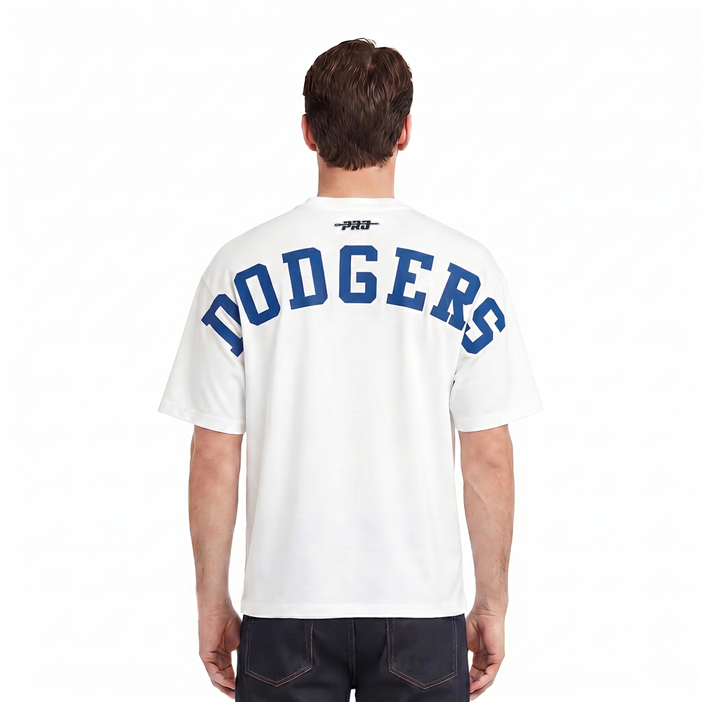 Men's Los Angeles Dodgers MLB Drop Shoulder T-Shirt