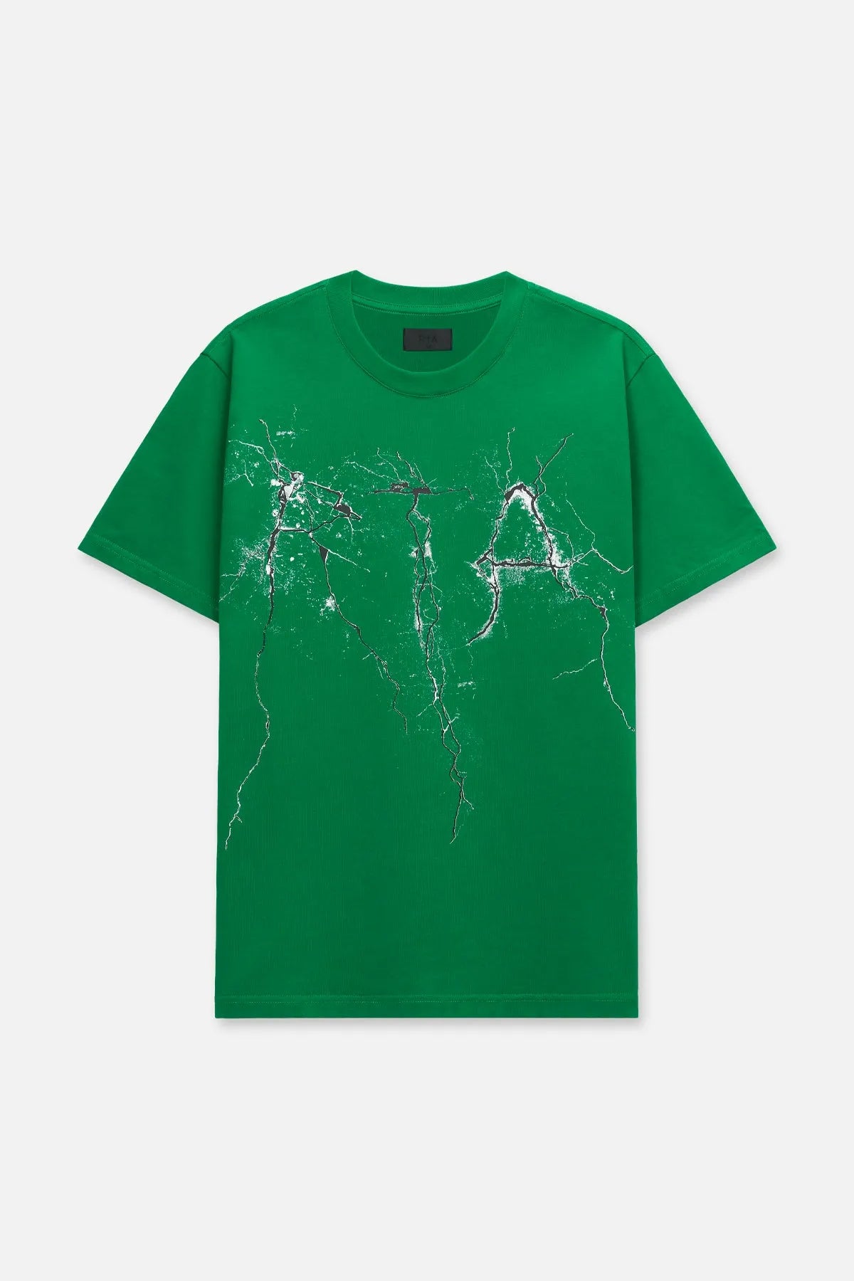 Men's Liam Green Cracked Logo T-Shirt RTA - Tops and Bottoms USA