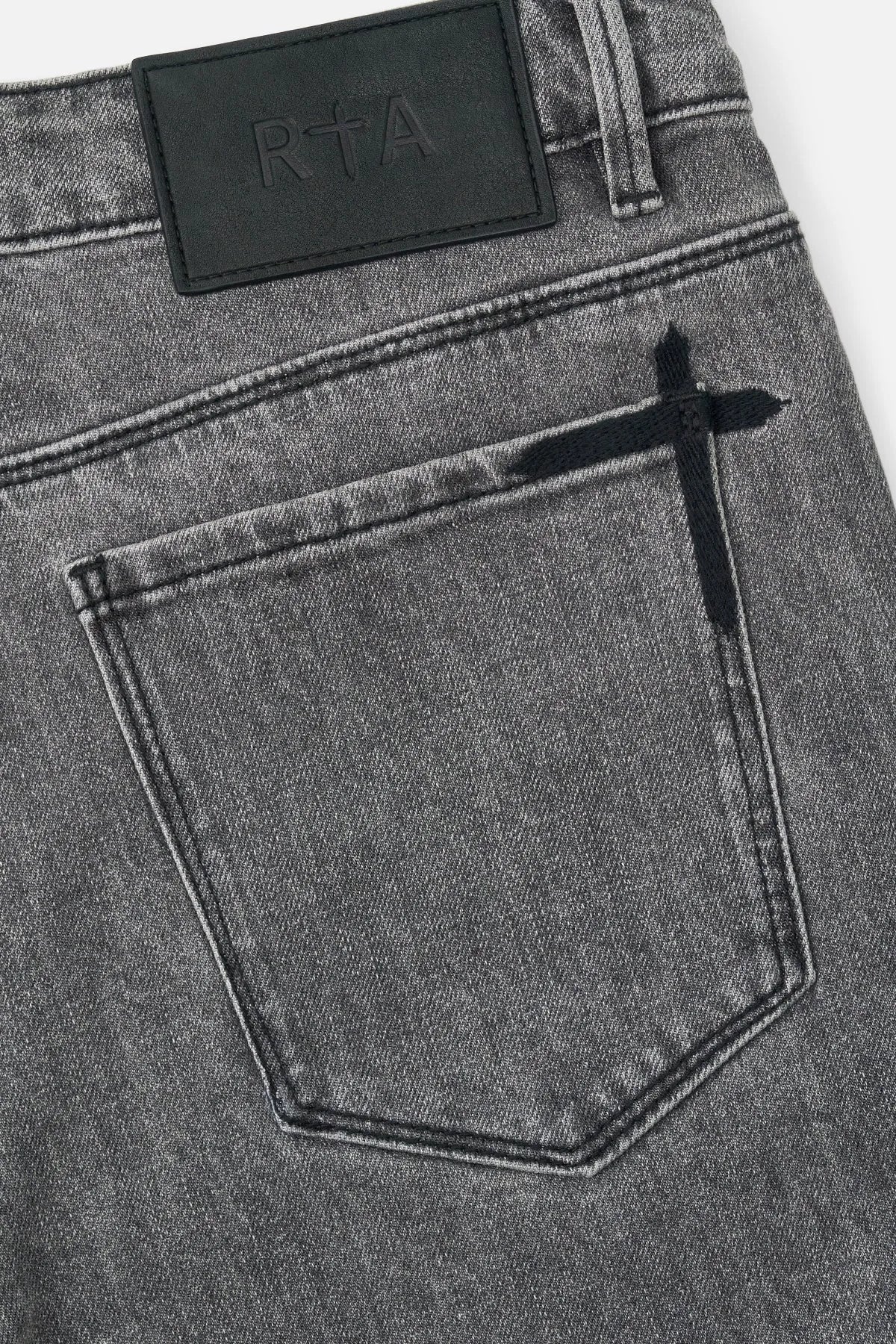 Men's Bryant Cross Patch Denim Jean Pant