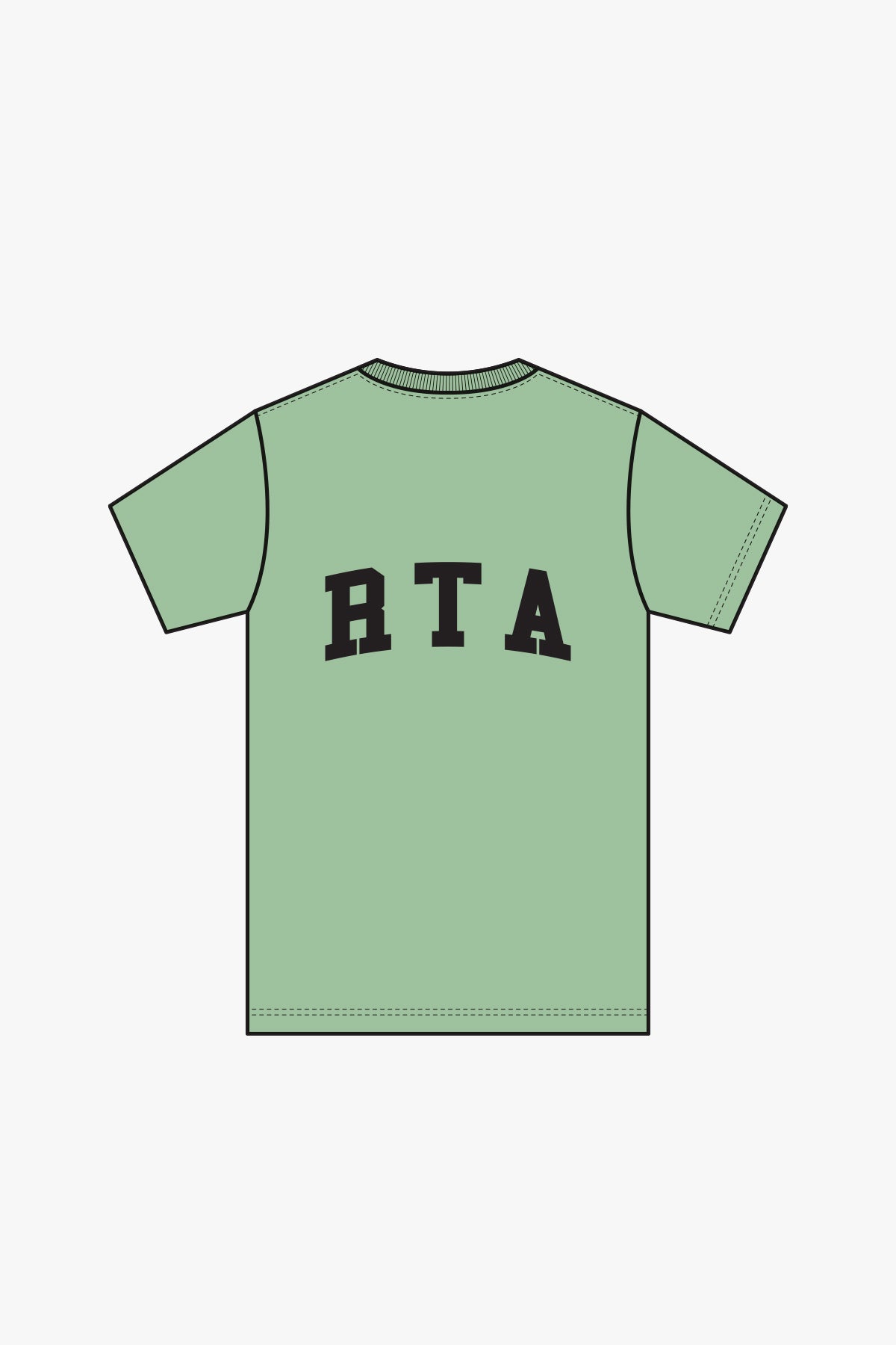 Men's Liam Green Collegiate T-Shirt