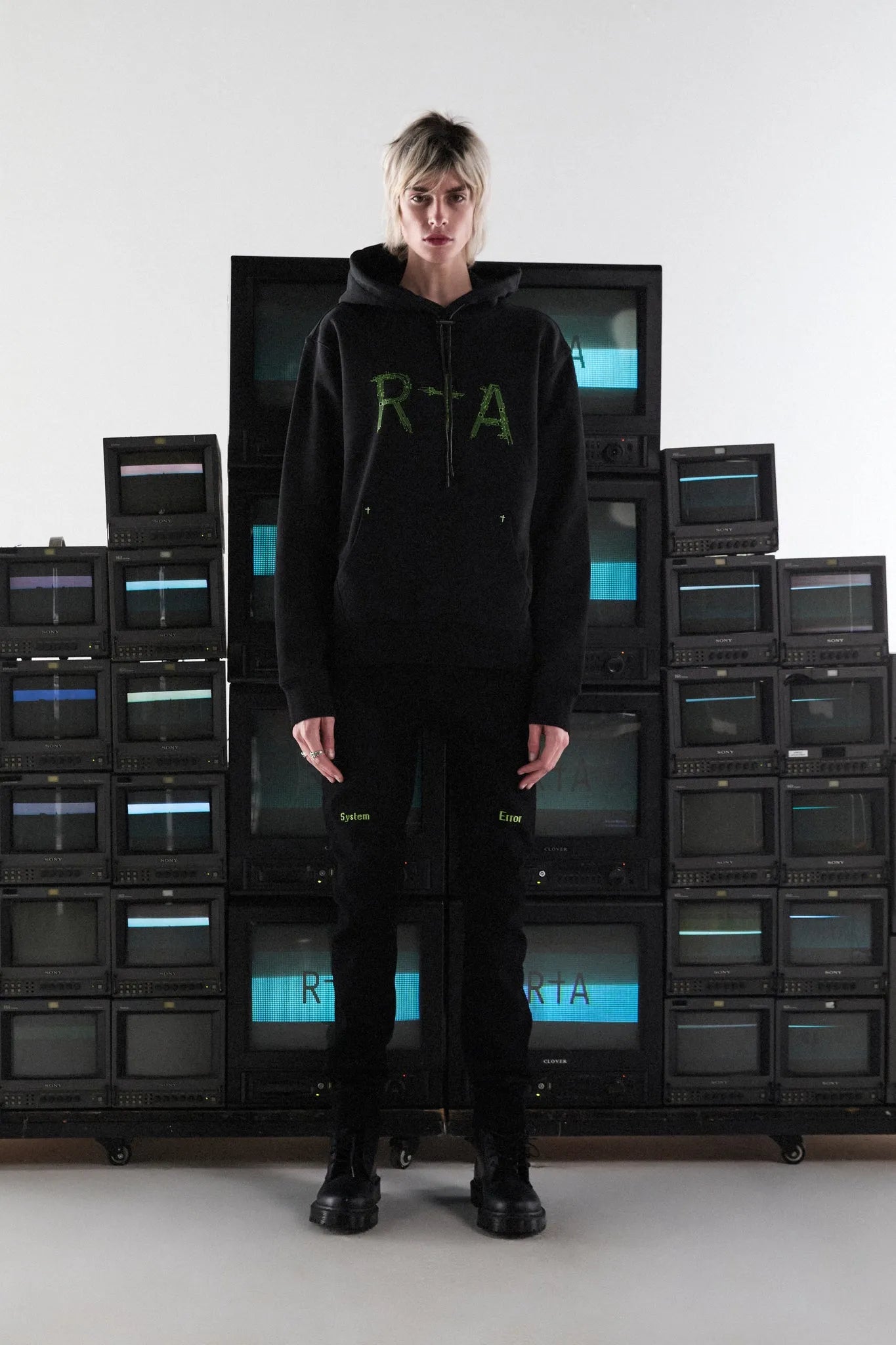Men's Dion Black Circuit RTA Hoodie RTA - Tops and Bottoms USA