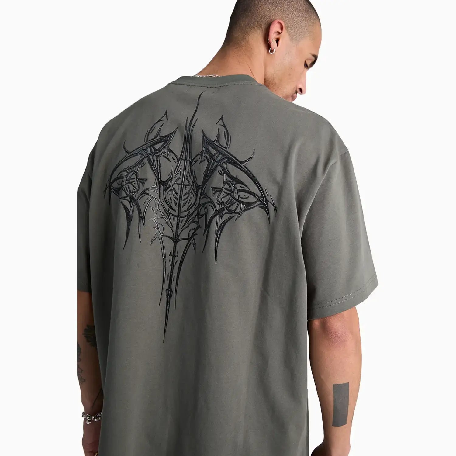 Men's Colin Olive Sigilism T-Shirt RTA - Tops and Bottoms USA