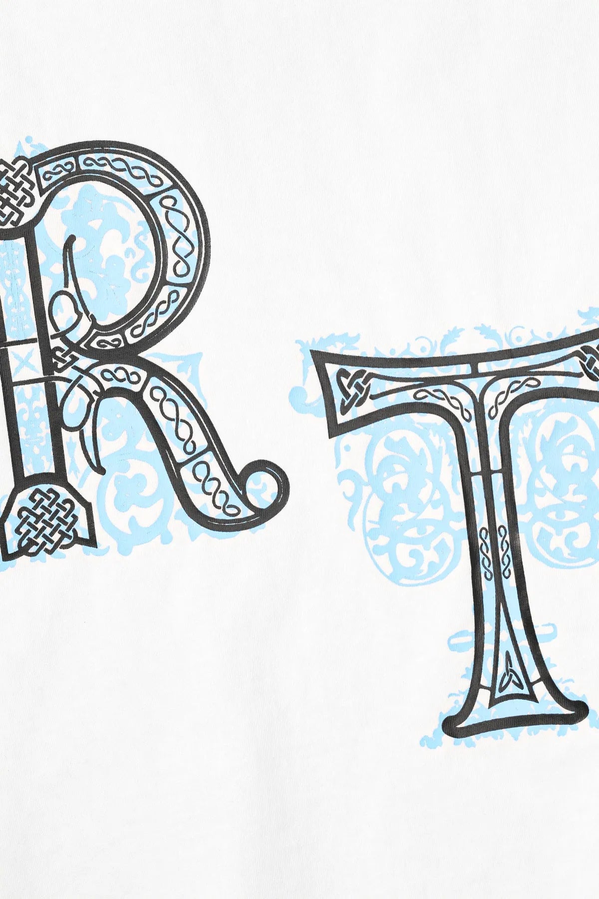 Men's Liam Illuminated Diagonal Logo Crew T-Shirt RTA - Tops and Bottoms USA