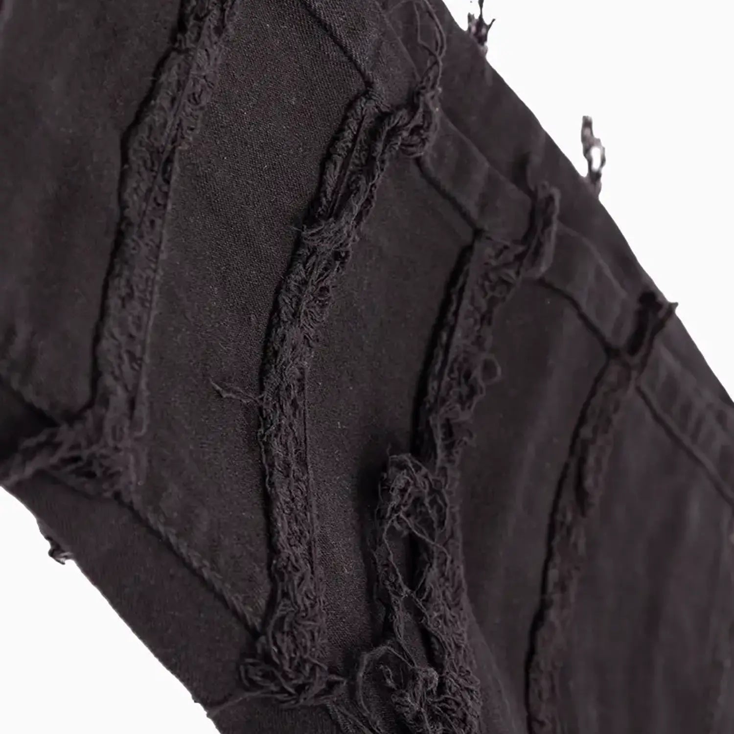 Kid's Black Distressed Ripped Denim Jeans Pant Ops Denim - Tops and Bottoms USA