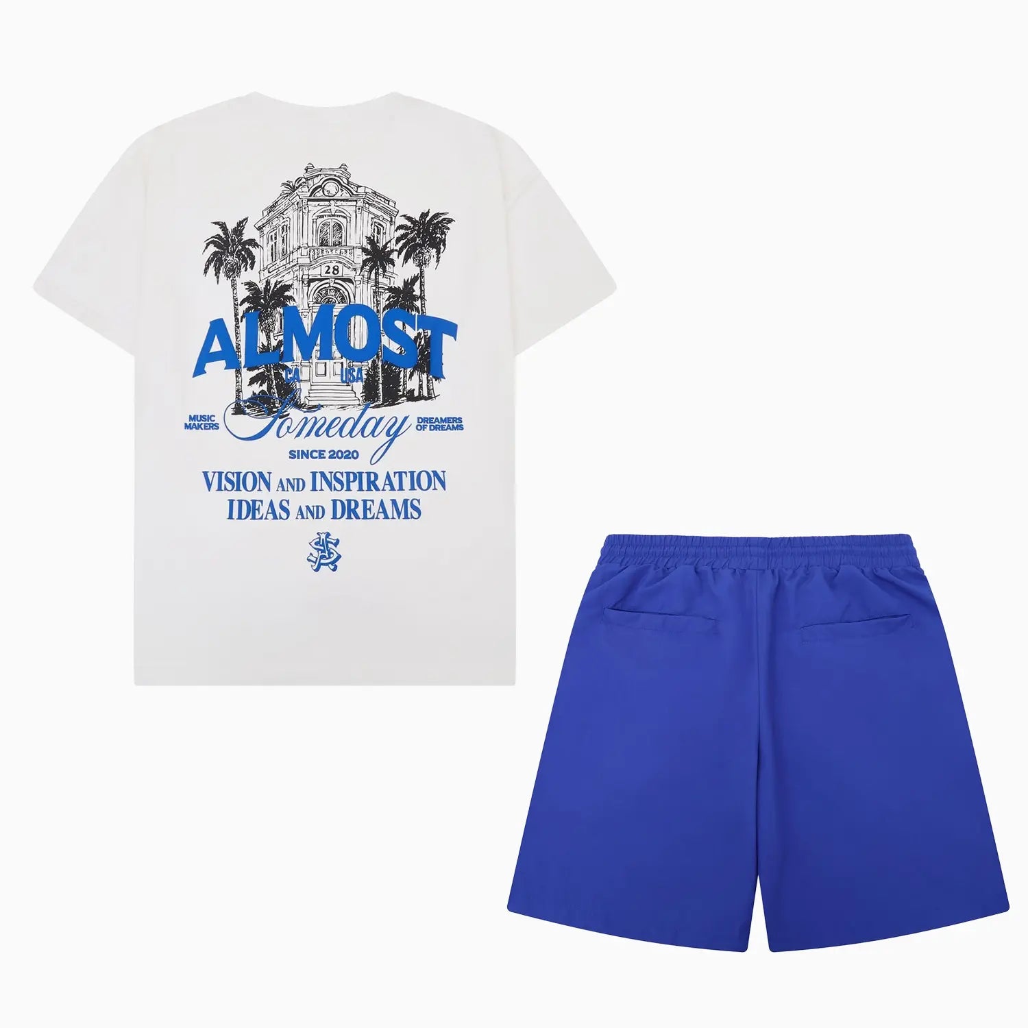 Men's Beverly T-Shirt and Shorts Outfit Almost Someday - Tops and Bottoms USA