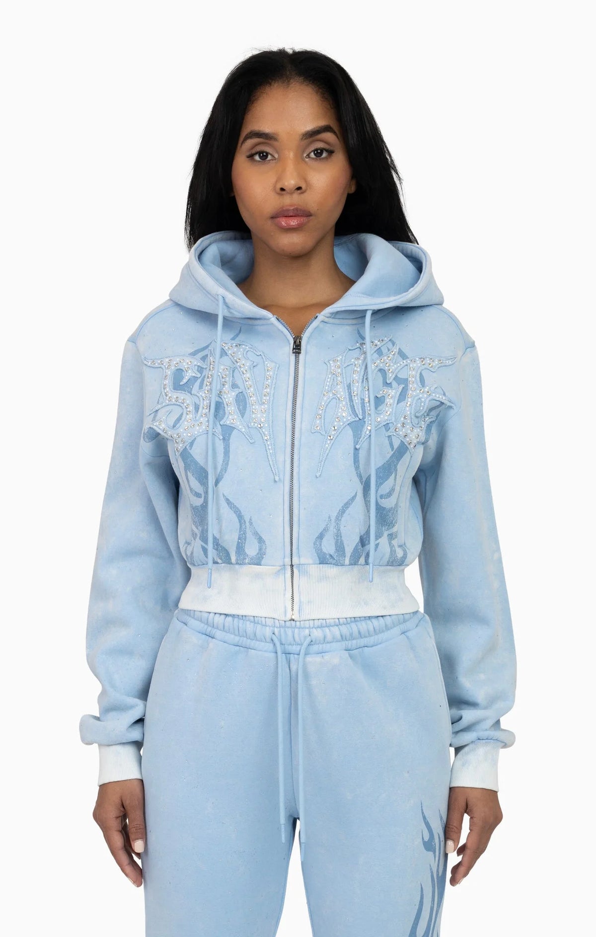 Women's Sparkly Fleece Outfit