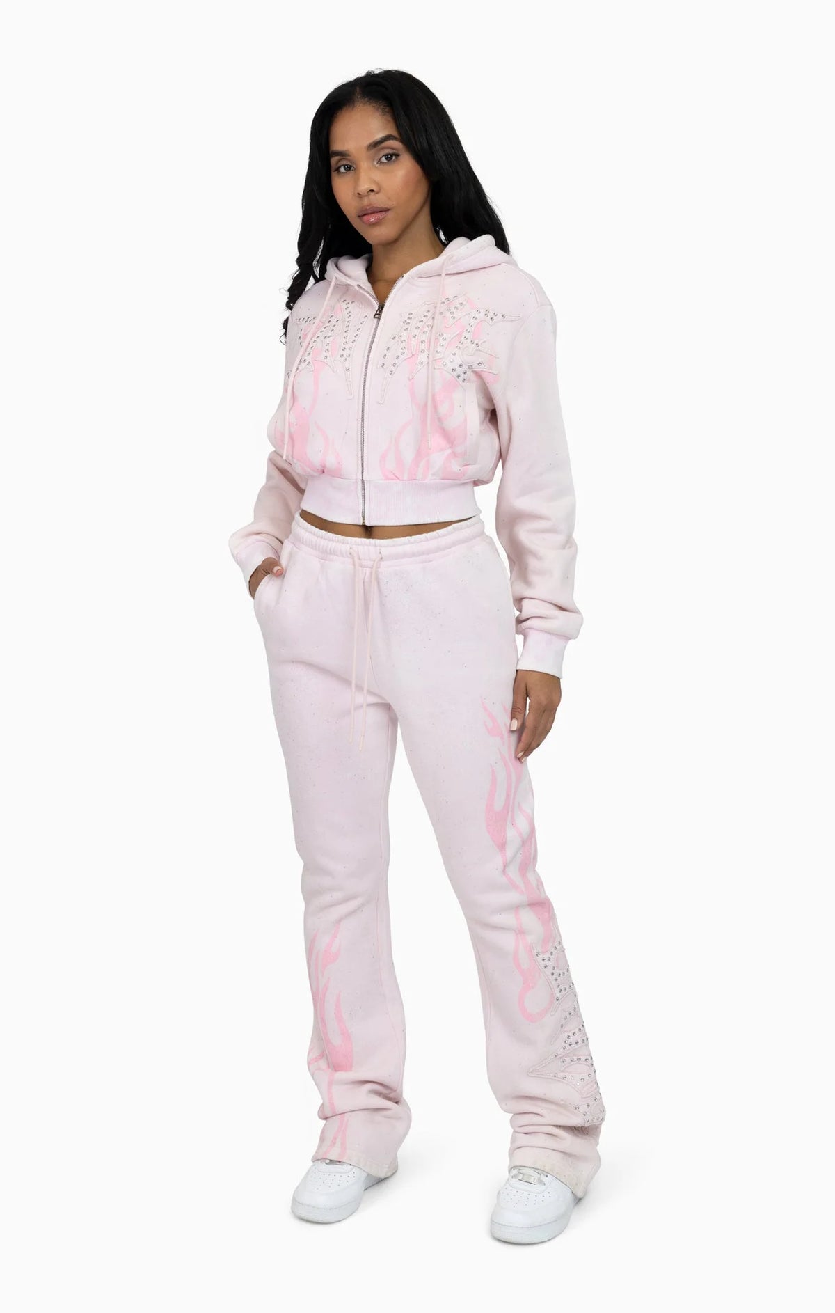 Women's Sparkly Fleece Outfit