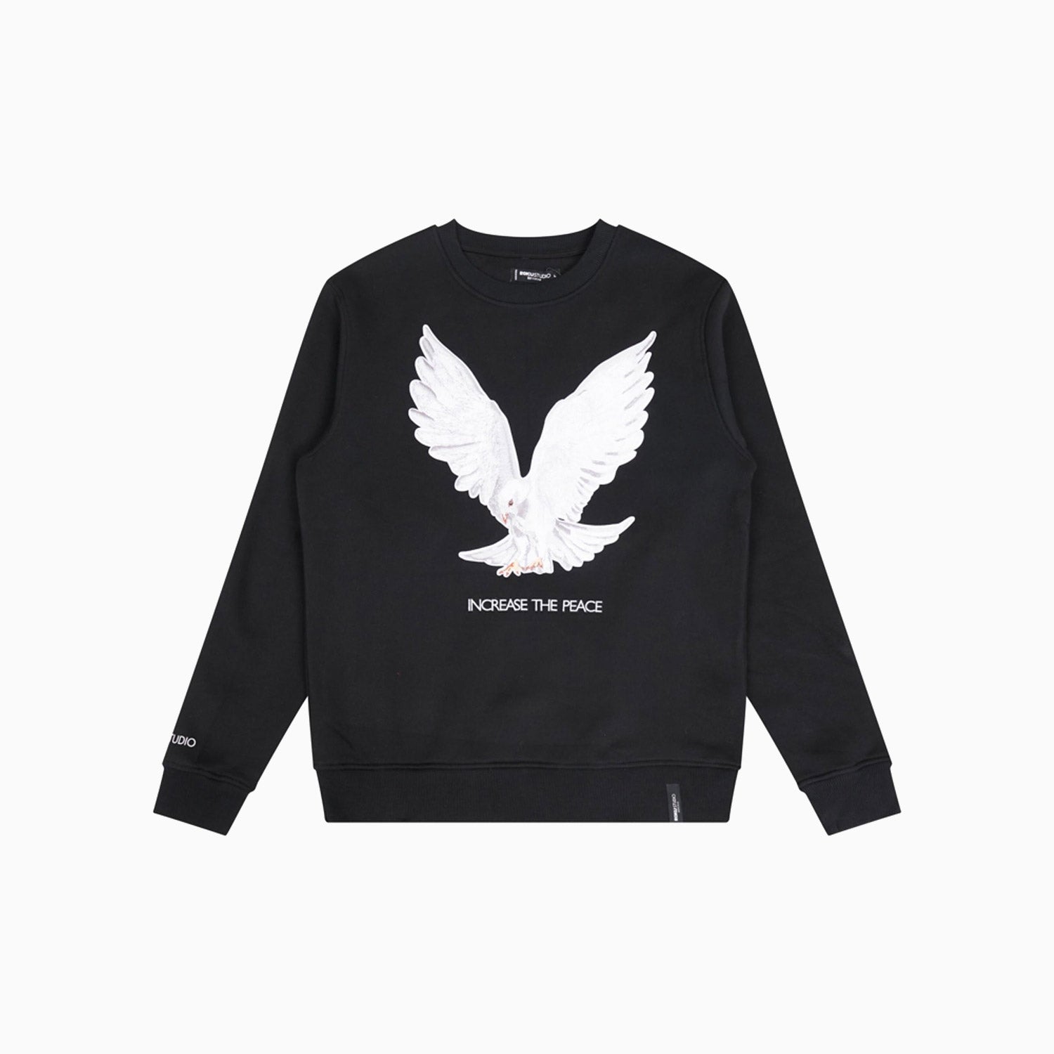 mens-increase-the-peace-crew-neck-sweatshirt-rk5480898-blk