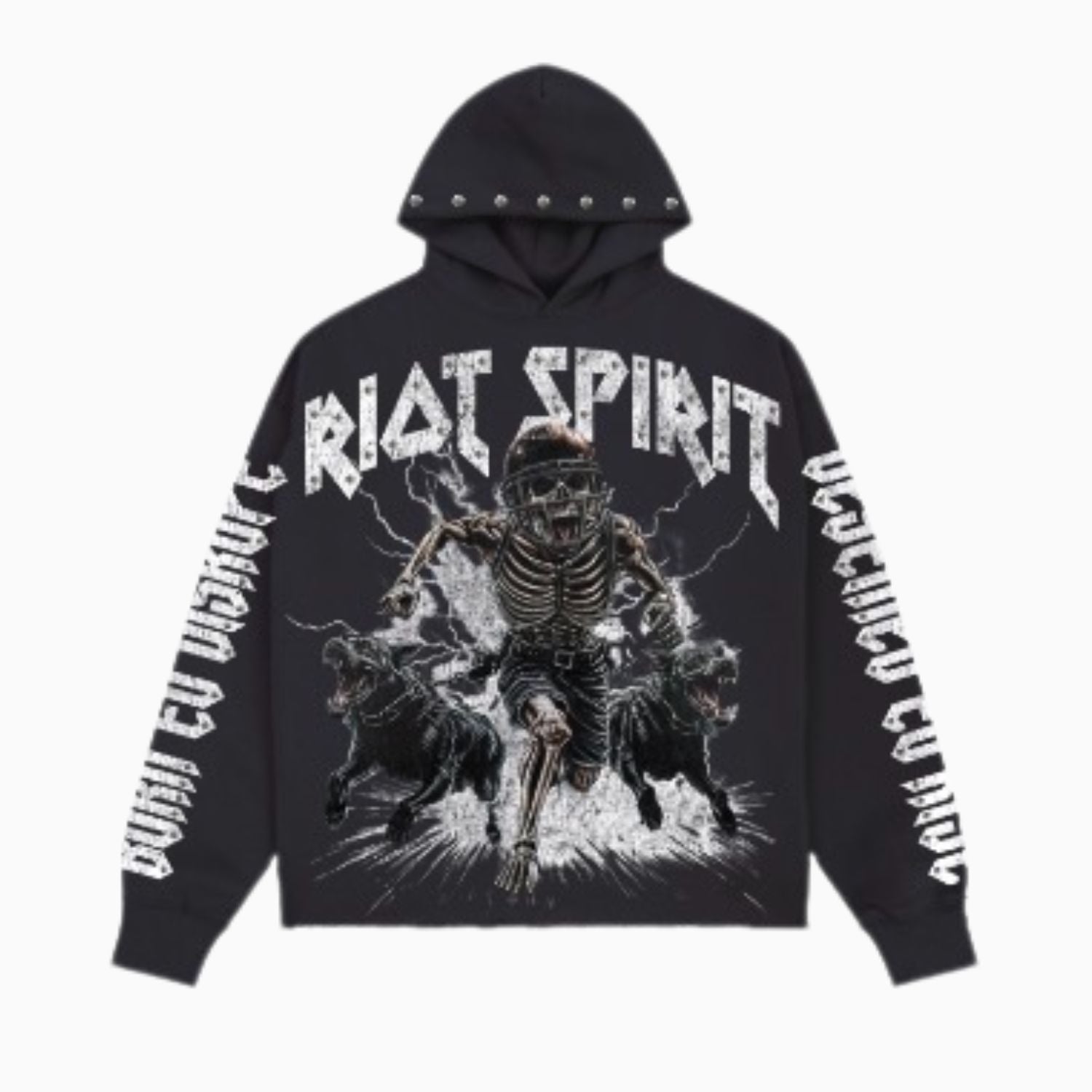 Men's Riot Spirit Cropped Fleece Hoodie