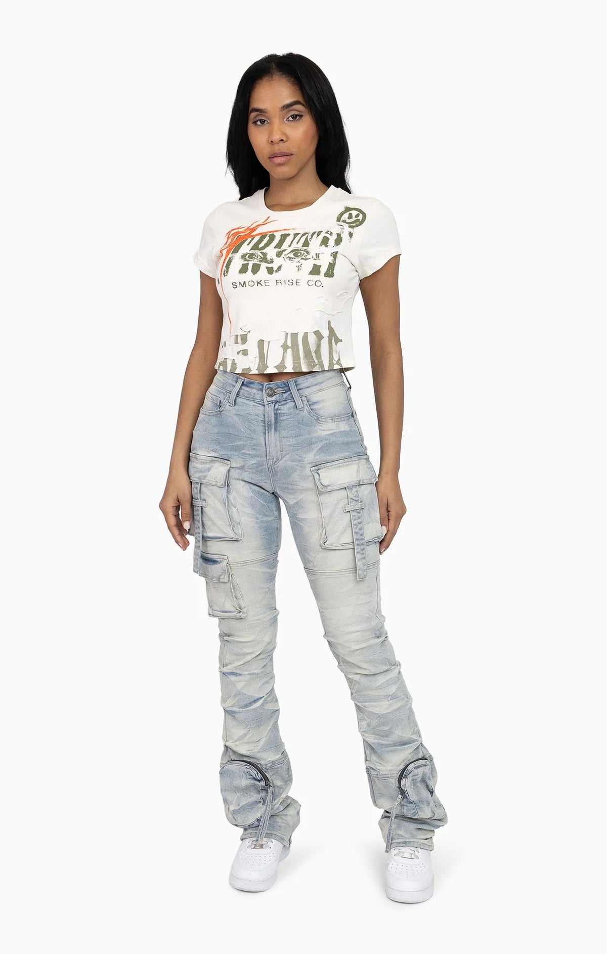 Women's Faux Double Layered T-Shirt