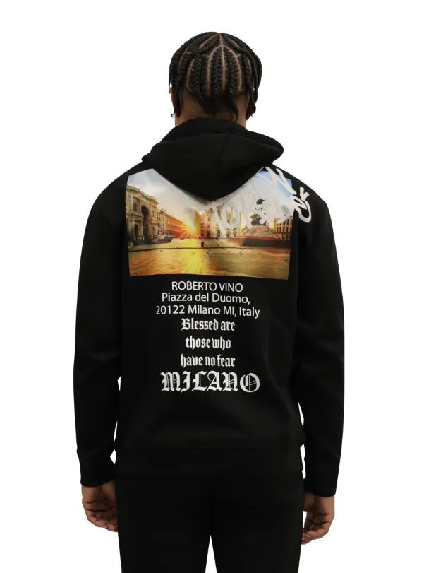 Men's Born to Ride Milano Hoodie Roberto Vino - Tops and Bottoms USA