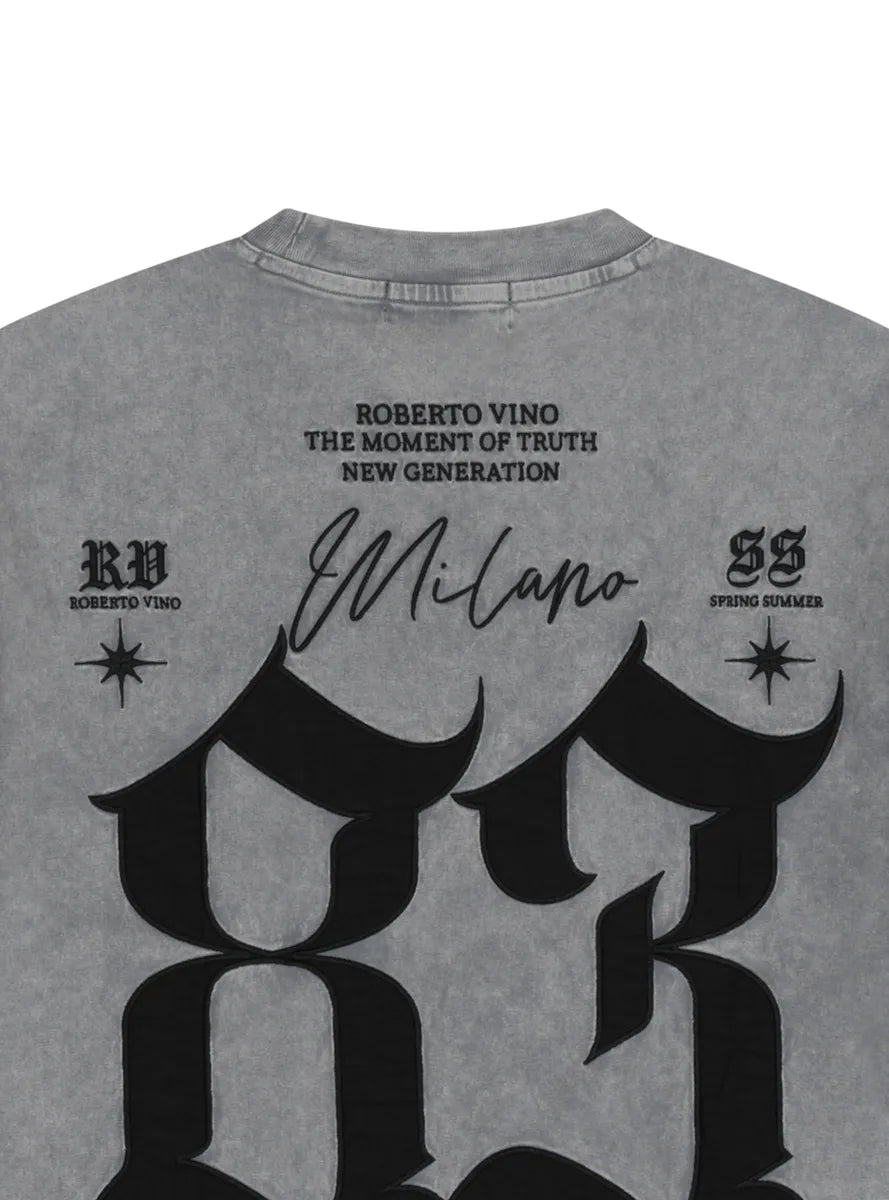 Men's 83 Crew Neck T-Shirt Roberto Vino - Tops and Bottoms USA