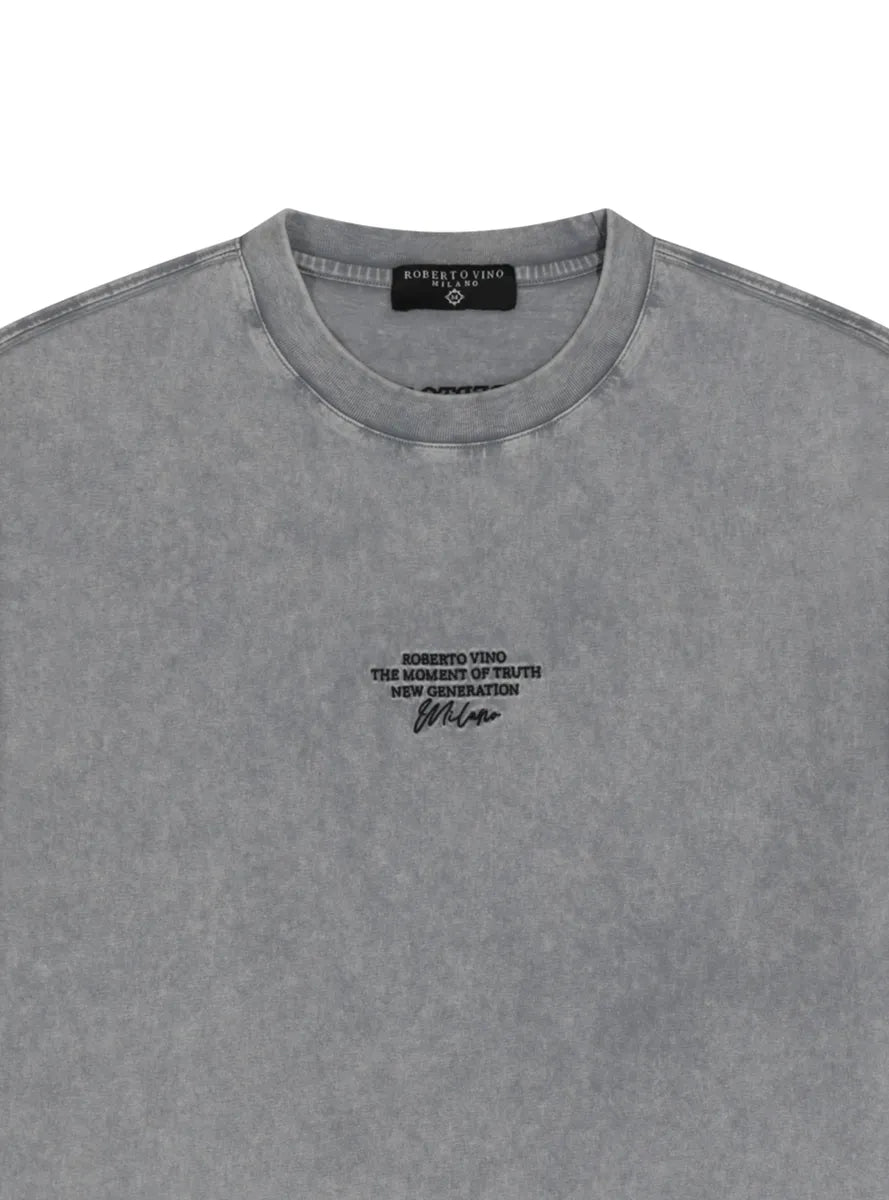 Men's 83 Crew Neck T-Shirt Roberto Vino - Tops and Bottoms USA