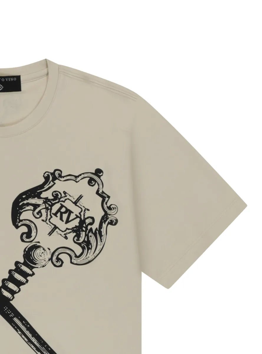 Men's Vino Keys Crew Neck T-Shirt Roberto Vino - Tops and Bottoms USA