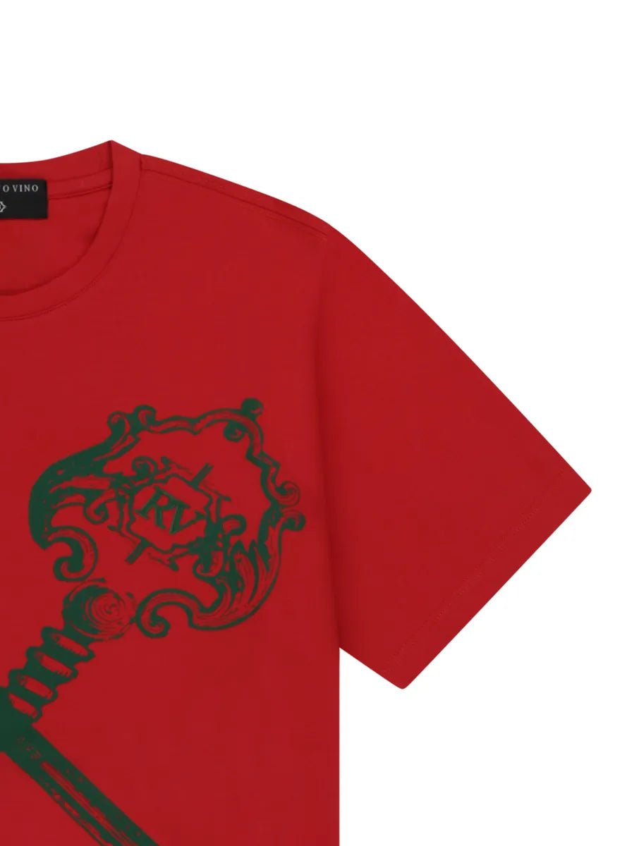 Men's Vino Keys Crew Neck T-Shirt Roberto Vino - Tops and Bottoms USA