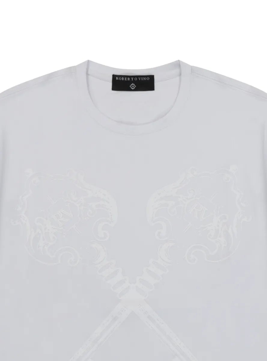Men's Vino Keys Crew Neck T-Shirt Roberto Vino - Tops and Bottoms USA
