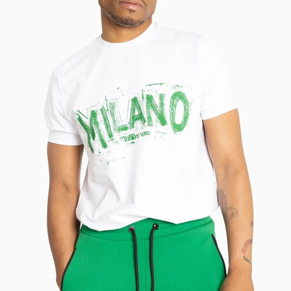 Men's Milano Essential T-Shirt and Shorts Outfit Roberto Vino - Tops and Bottoms USA