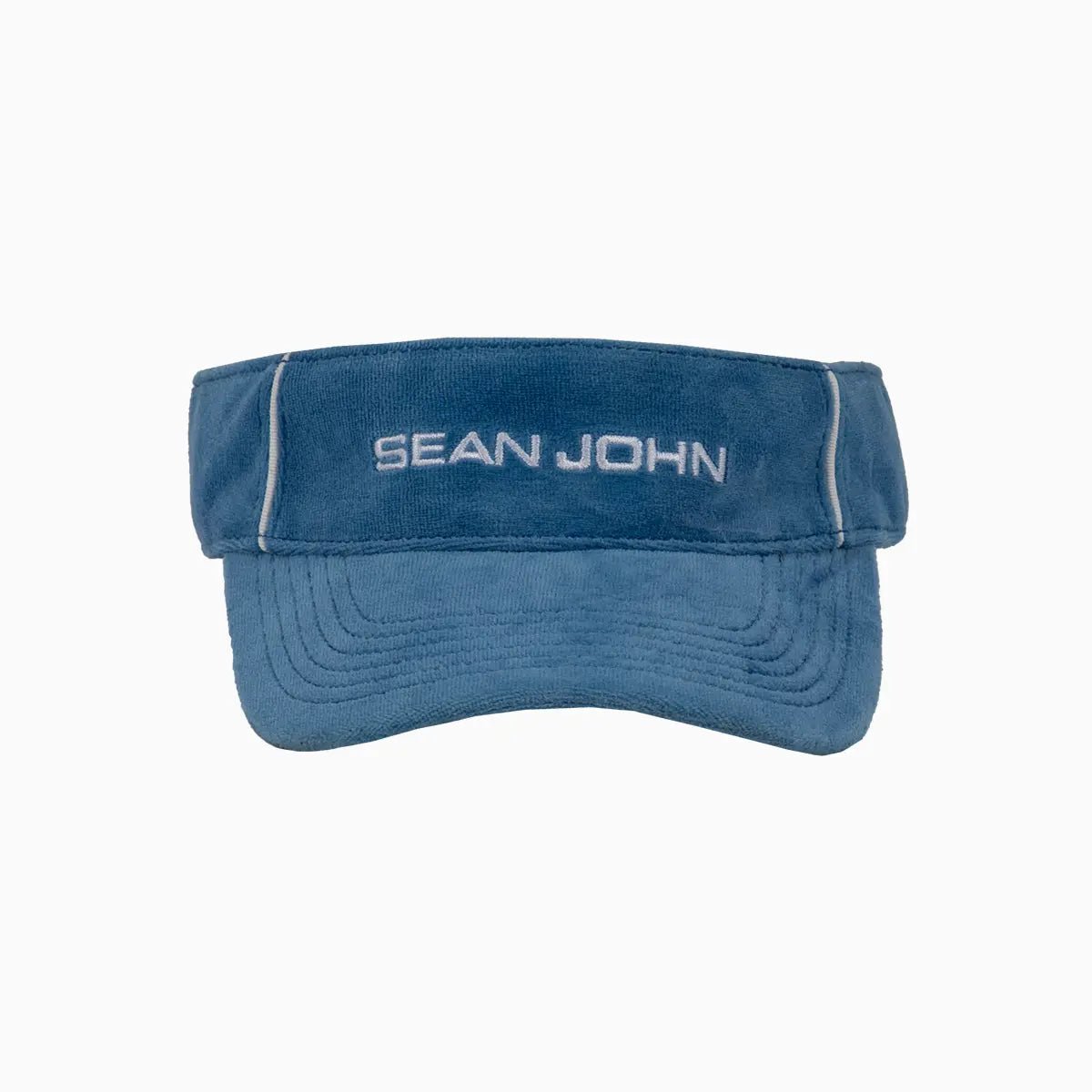 Bold Embroidered Logo Adjustable Sports Visor Sean John - Tops and Bottoms USA