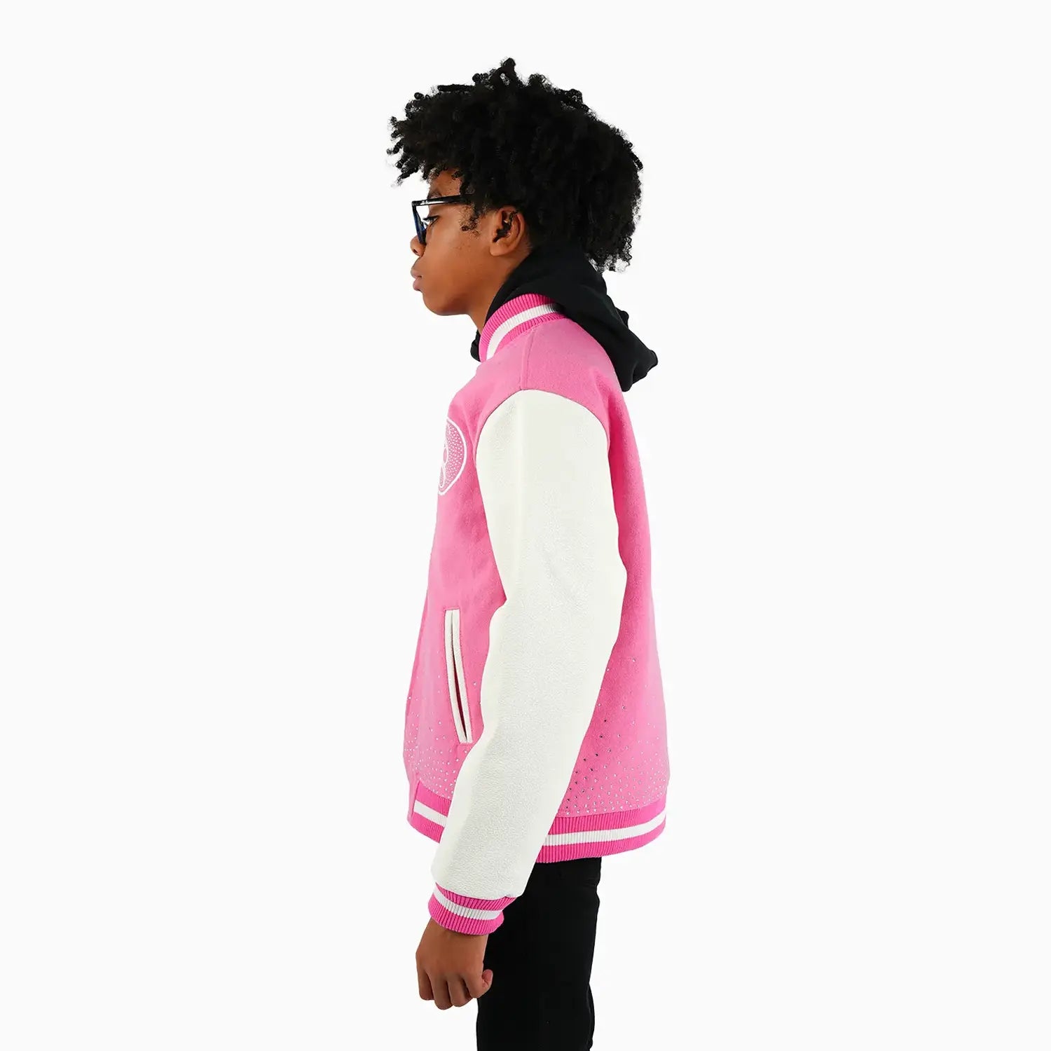 Kid's Imperial Crest Wool Varsity Jacket