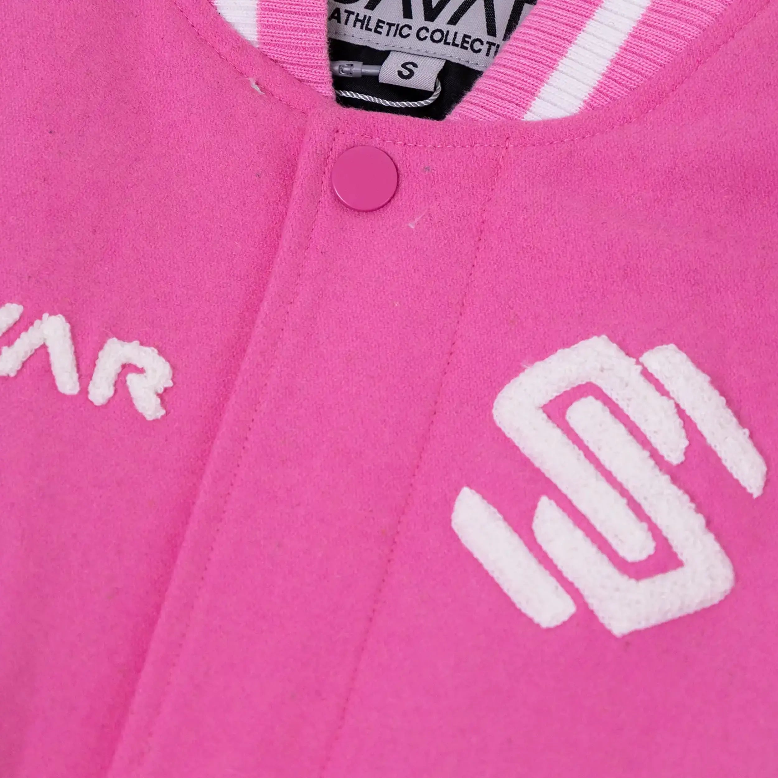 Women's Circle Wool Varsity Jacket Savar - Tops and Bottoms USA
