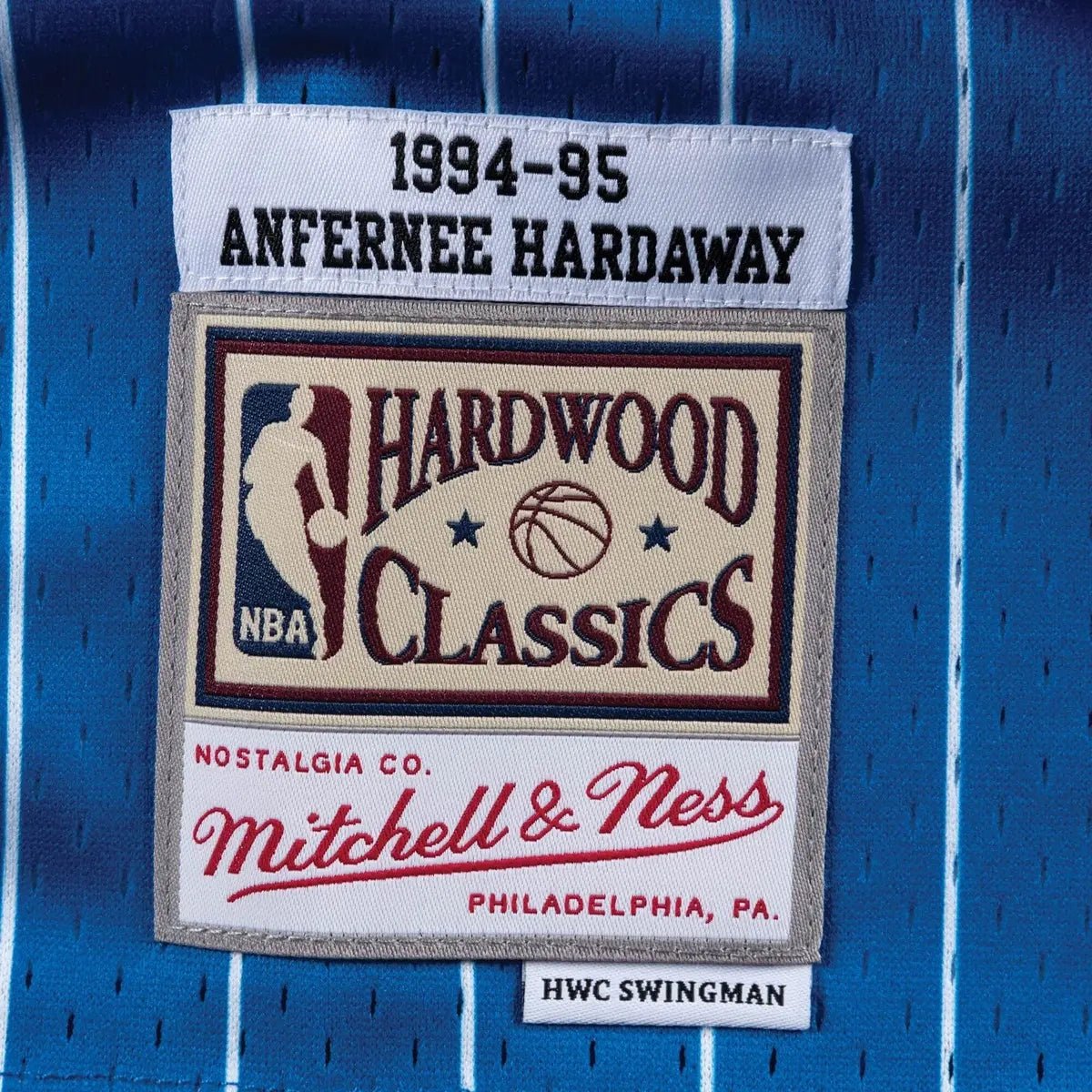 Swingman Penny Hardaway Orlando Magic NBA 1994-95 Blue Jersey Mitchell & Ness - Tops and Bottoms USA