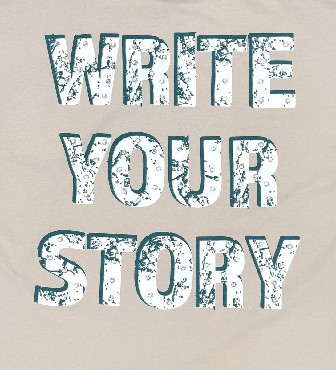Men's Write Your Story Wide Crop Fit T-Shirt